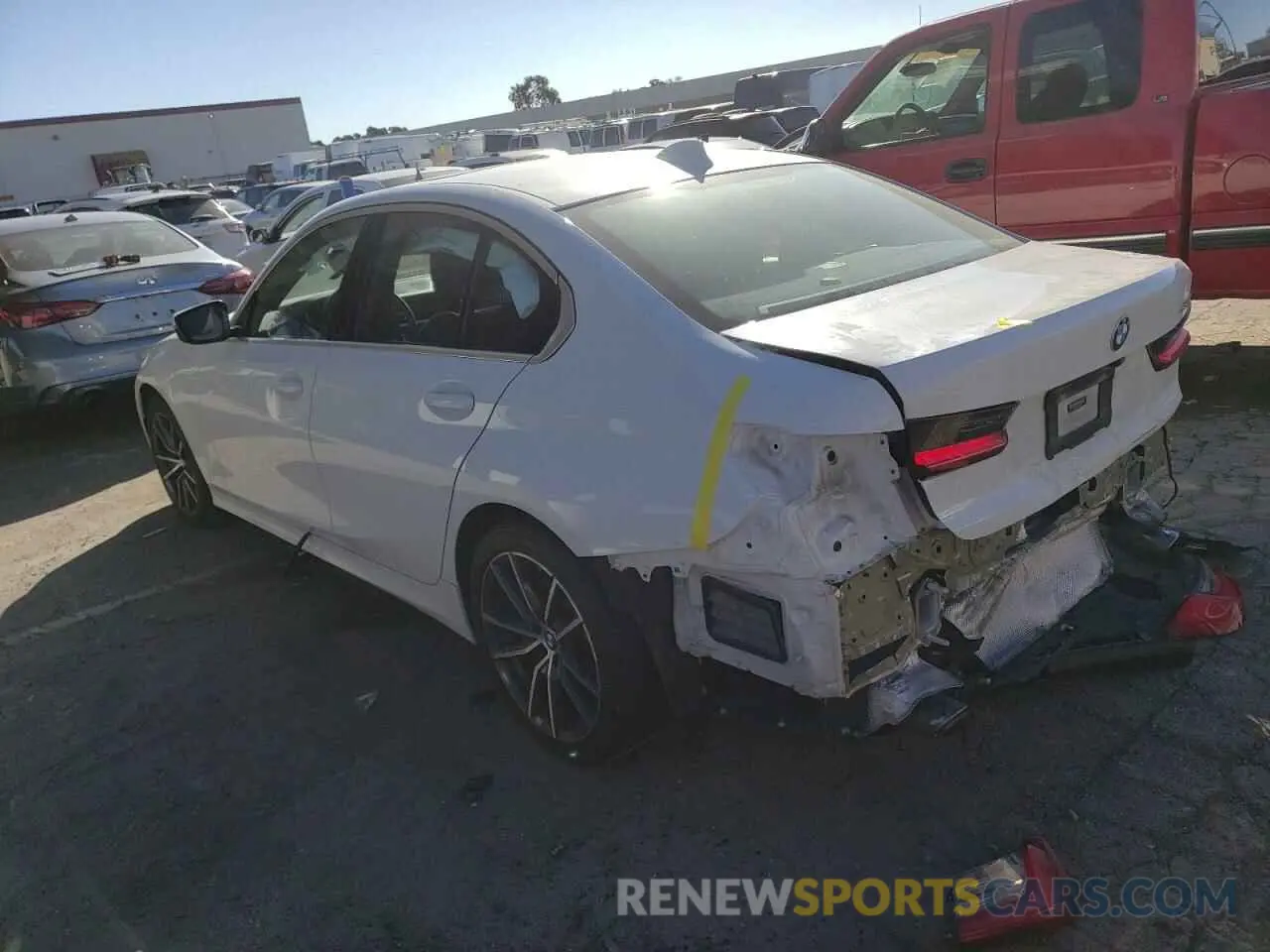 2 Photograph of a damaged car WBA5R1C02LFH48666 BMW 3 SERIES 2020