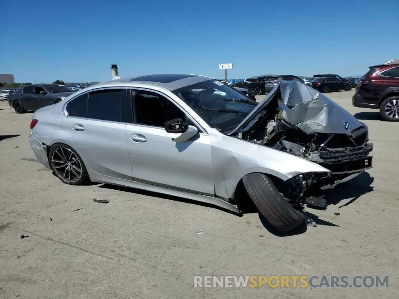 4 Photograph of a damaged car WBA5R1C03LFH45808 BMW 3 SERIES 2020