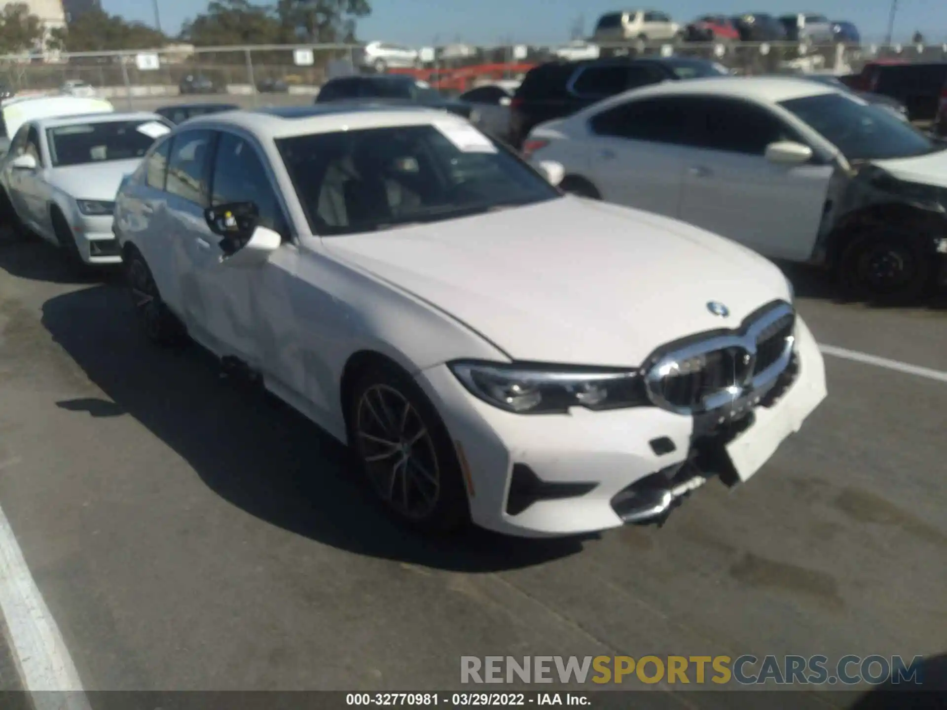 1 Photograph of a damaged car WBA5R1C03LFH49776 BMW 3 SERIES 2020