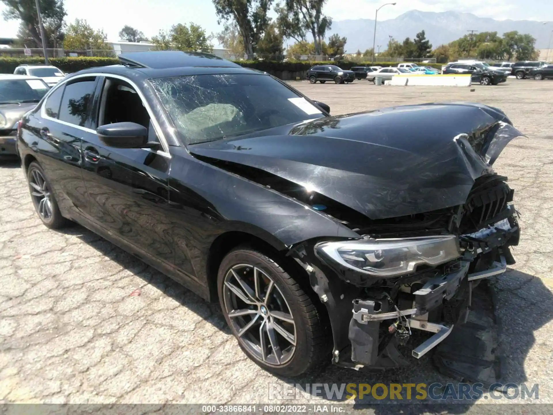 1 Photograph of a damaged car WBA5R1C06LFH44474 BMW 3 SERIES 2020