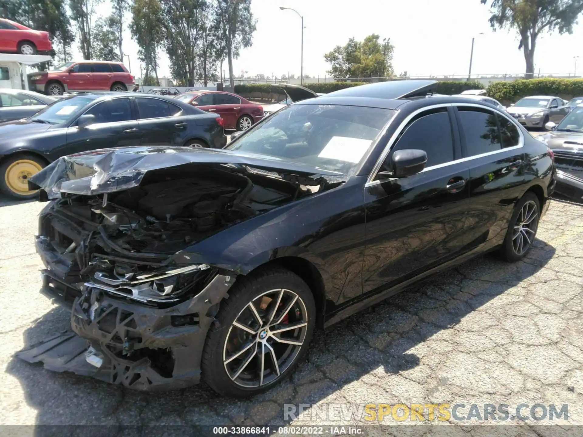 2 Photograph of a damaged car WBA5R1C06LFH44474 BMW 3 SERIES 2020