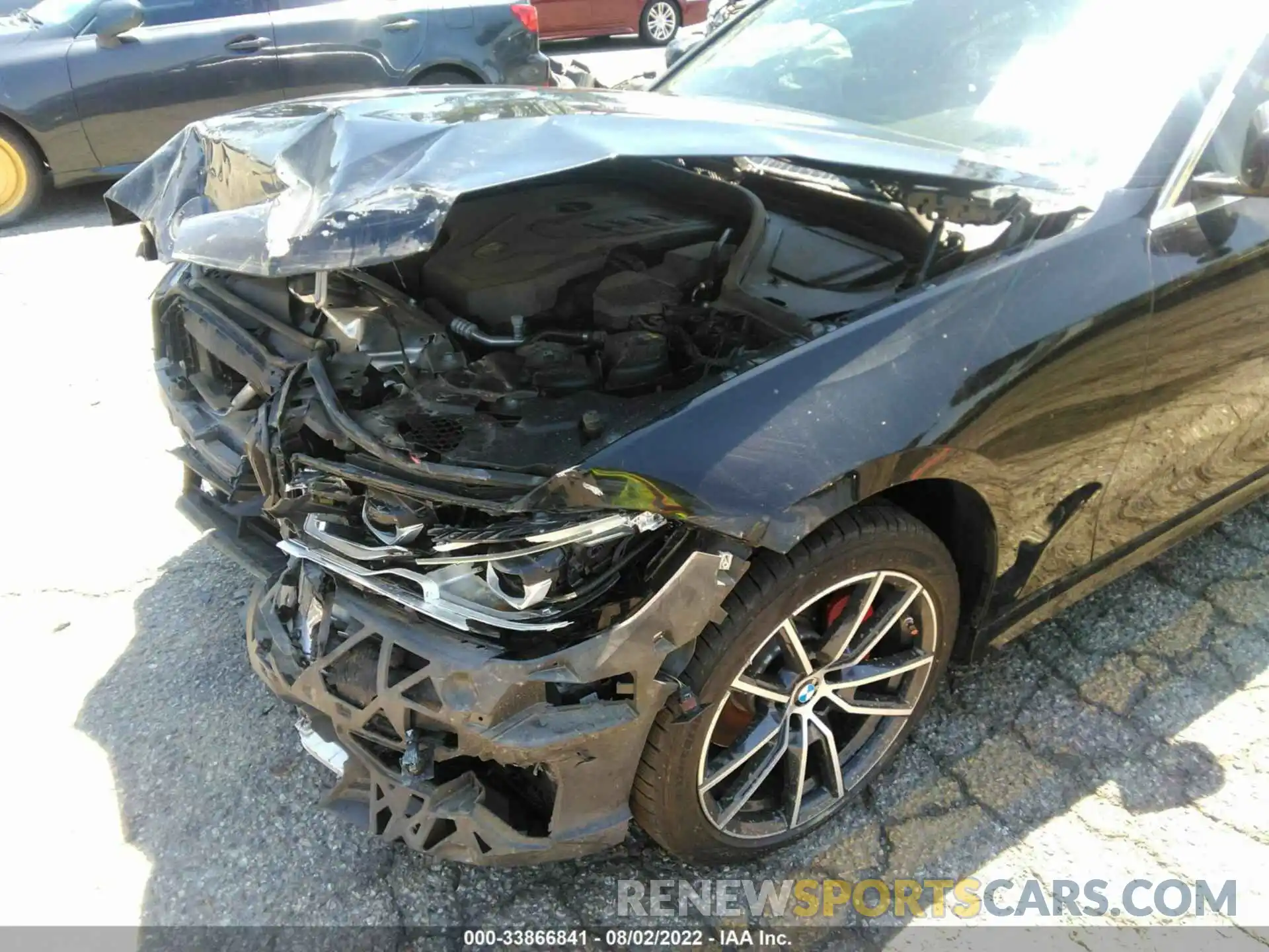 6 Photograph of a damaged car WBA5R1C06LFH44474 BMW 3 SERIES 2020