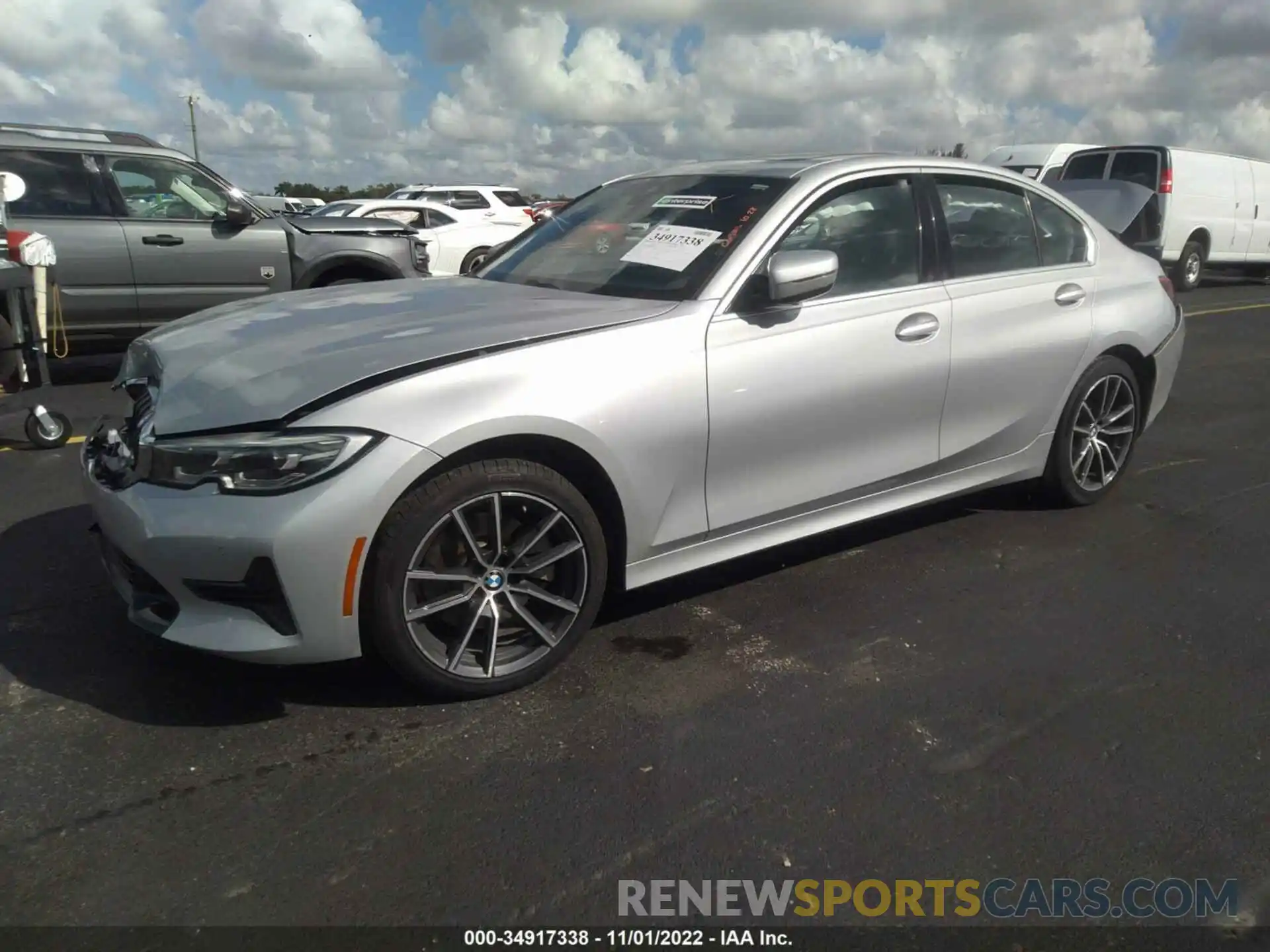 2 Photograph of a damaged car WBA5R1C06LFH82318 BMW 3 SERIES 2020