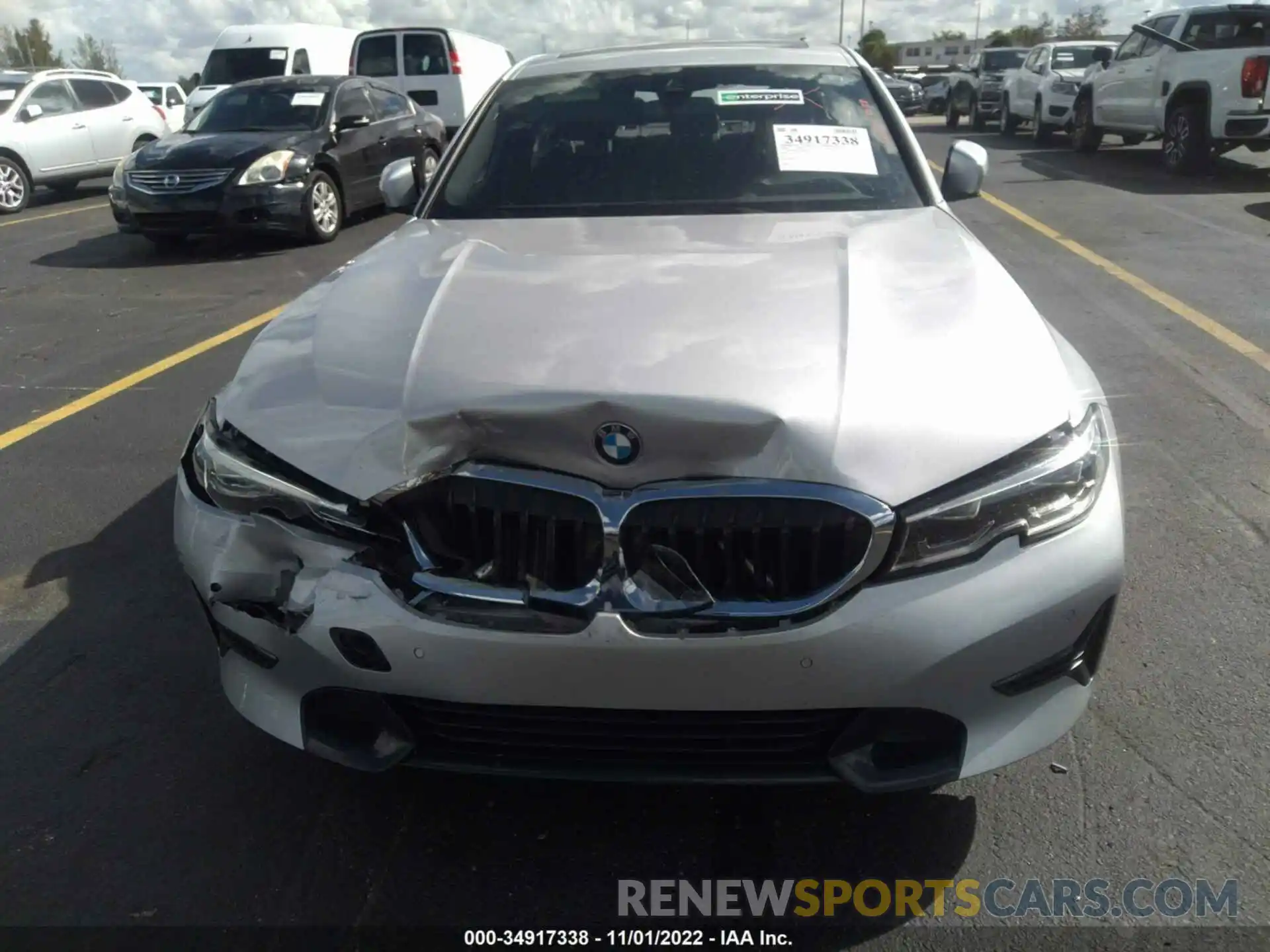 6 Photograph of a damaged car WBA5R1C06LFH82318 BMW 3 SERIES 2020