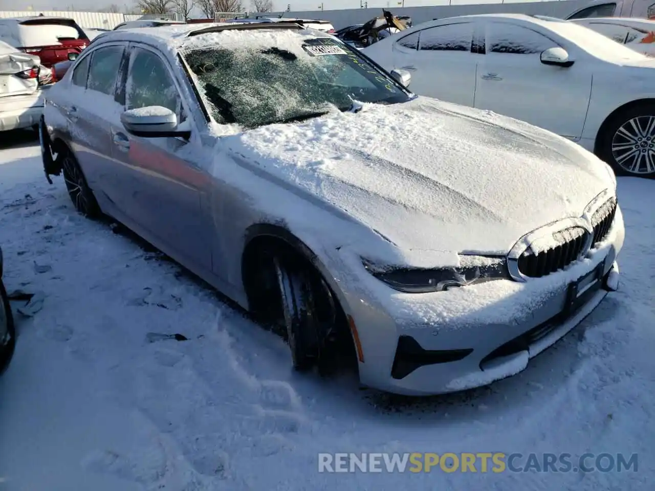 1 Photograph of a damaged car WBA5R1C07LFH39025 BMW 3 SERIES 2020