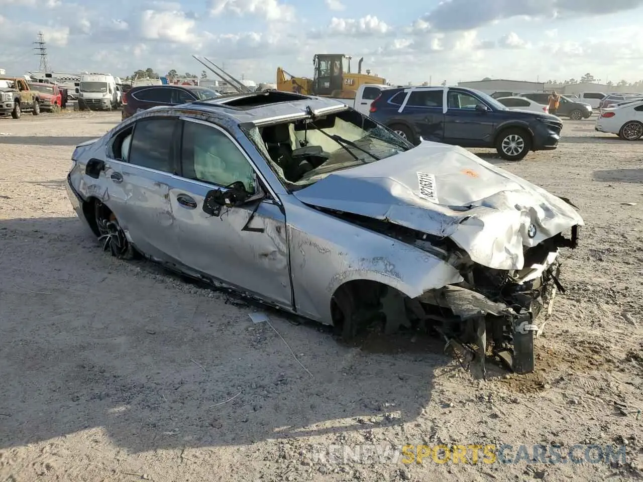 4 Photograph of a damaged car WBA5R1C07LFH41664 BMW 3 SERIES 2020