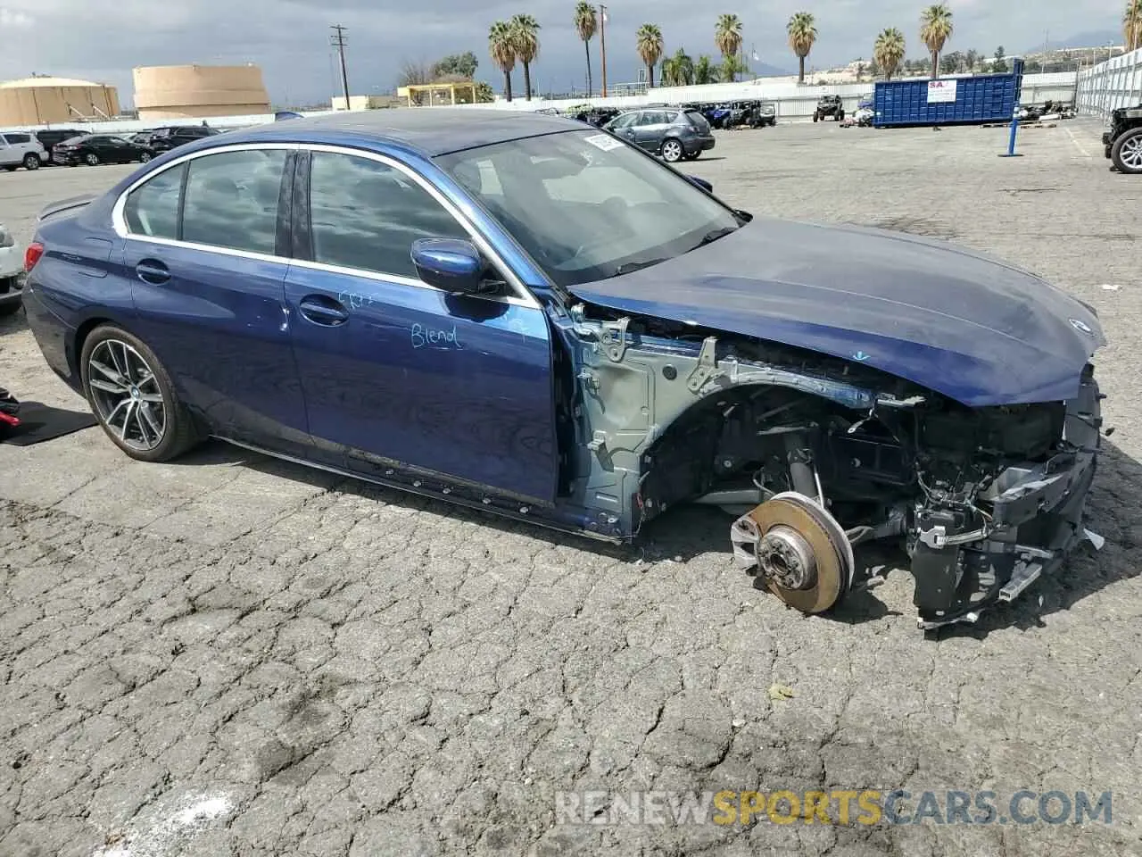 4 Photograph of a damaged car WBA5R1C08LFH41897 BMW 3 SERIES 2020