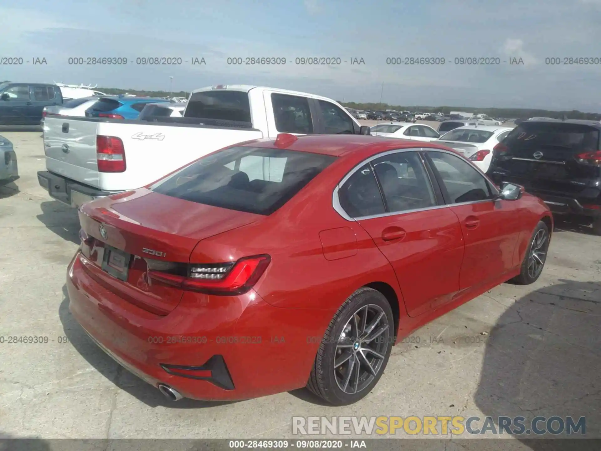 4 Photograph of a damaged car WBA5R1C08LFH85849 BMW 3 SERIES 2020