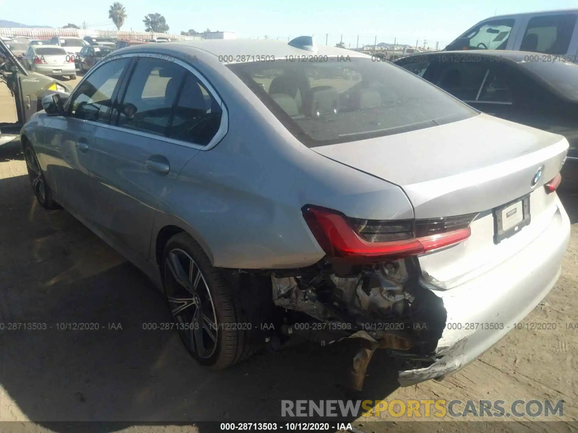 3 Photograph of a damaged car WBA5R1C08LFH97631 BMW 3 SERIES 2020