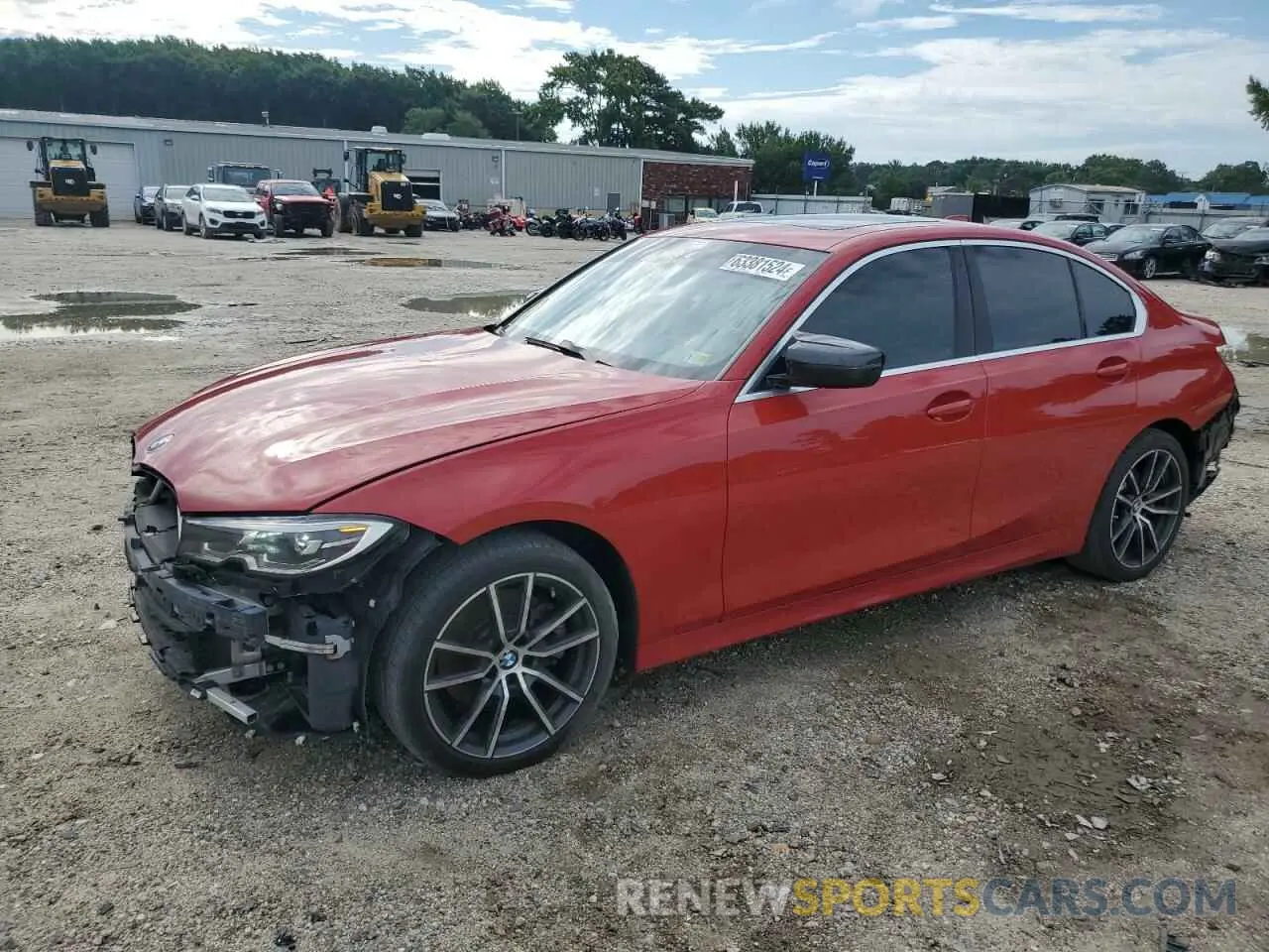 1 Photograph of a damaged car WBA5R1C09LFH84841 BMW 3 SERIES 2020