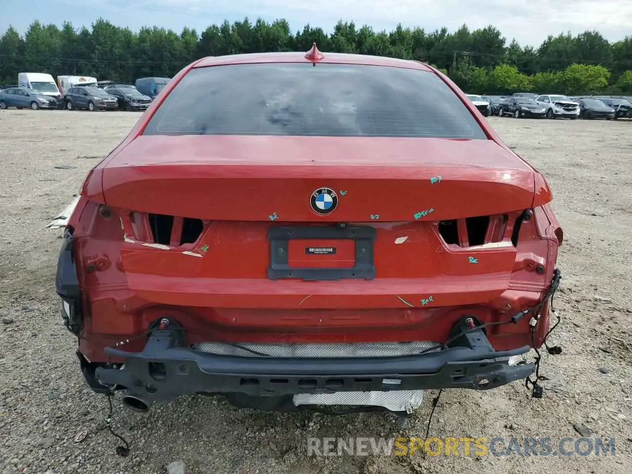 6 Photograph of a damaged car WBA5R1C09LFH84841 BMW 3 SERIES 2020