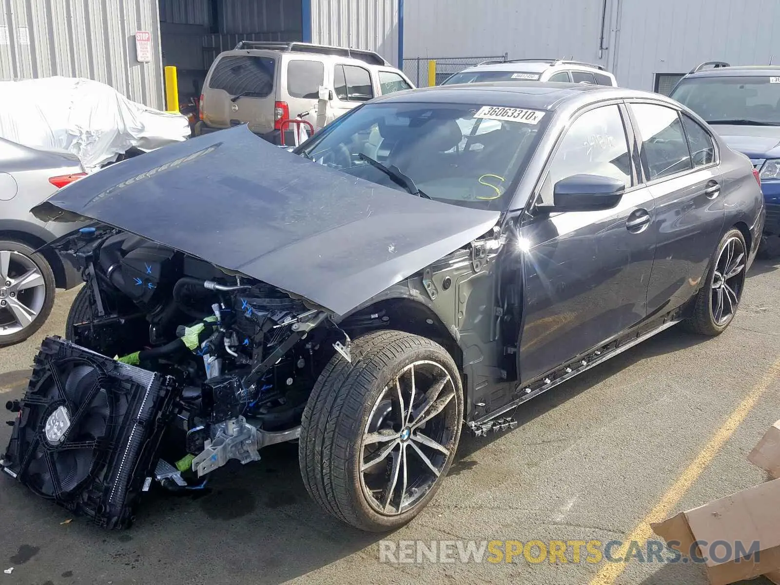 2 Photograph of a damaged car WBA5R1C0XLFH34658 BMW 3 SERIES 2020
