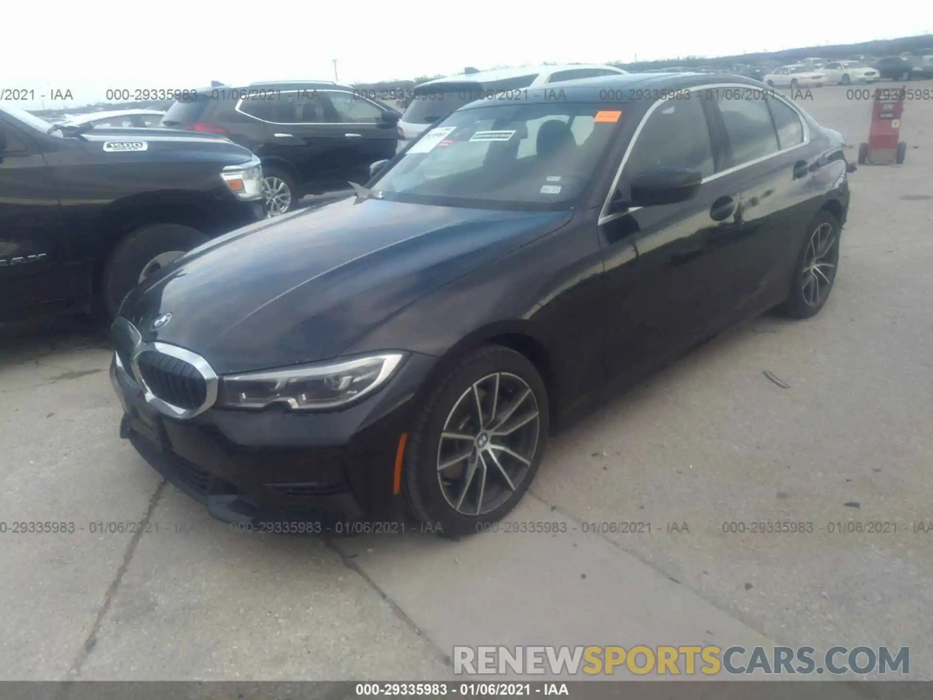 2 Photograph of a damaged car WBA5R1C0XLFH36216 BMW 3 SERIES 2020