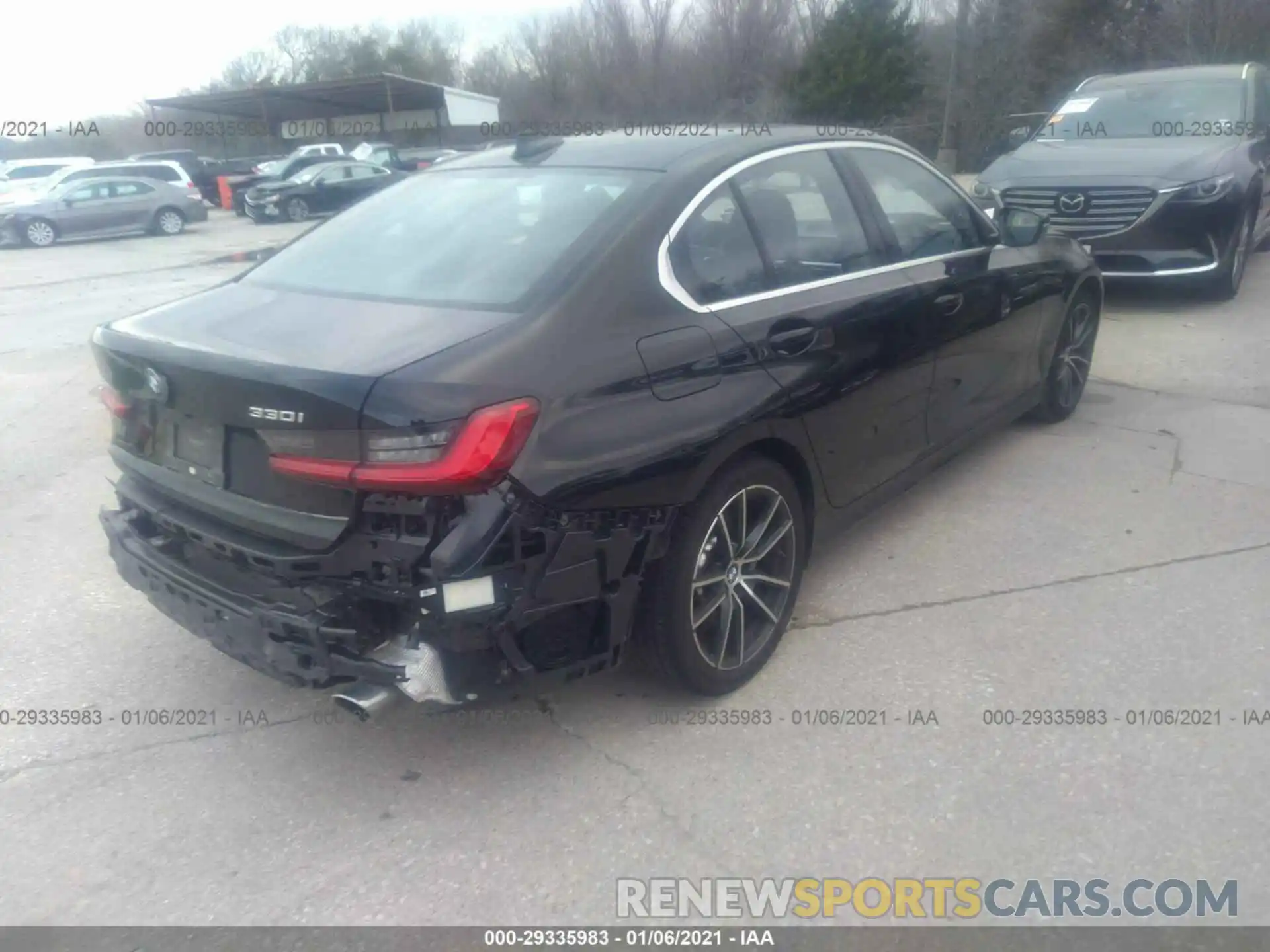 4 Photograph of a damaged car WBA5R1C0XLFH36216 BMW 3 SERIES 2020