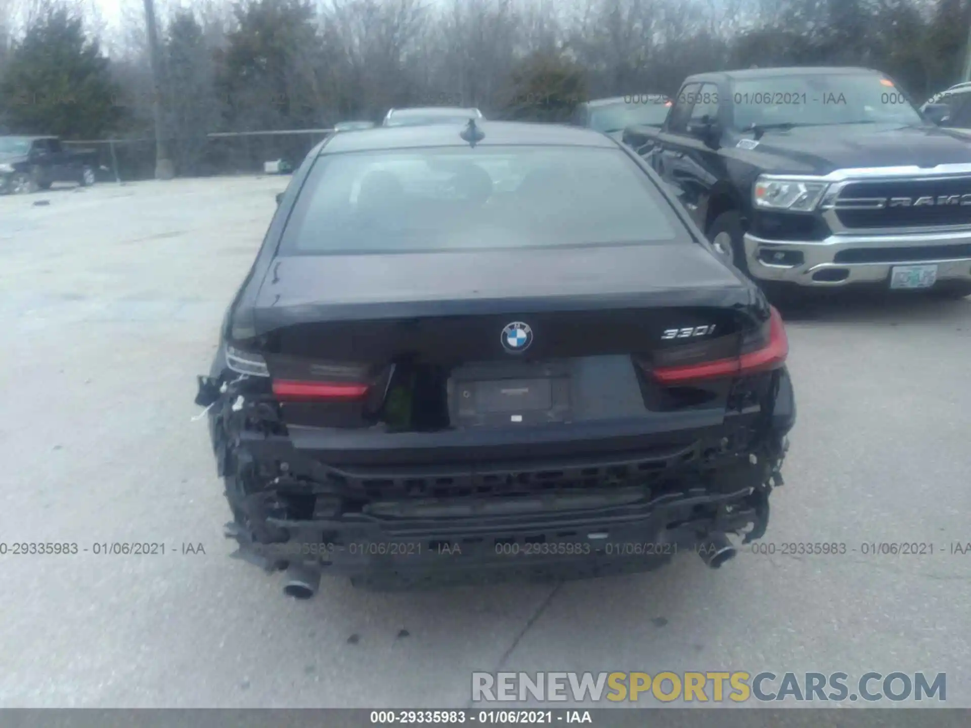 6 Photograph of a damaged car WBA5R1C0XLFH36216 BMW 3 SERIES 2020