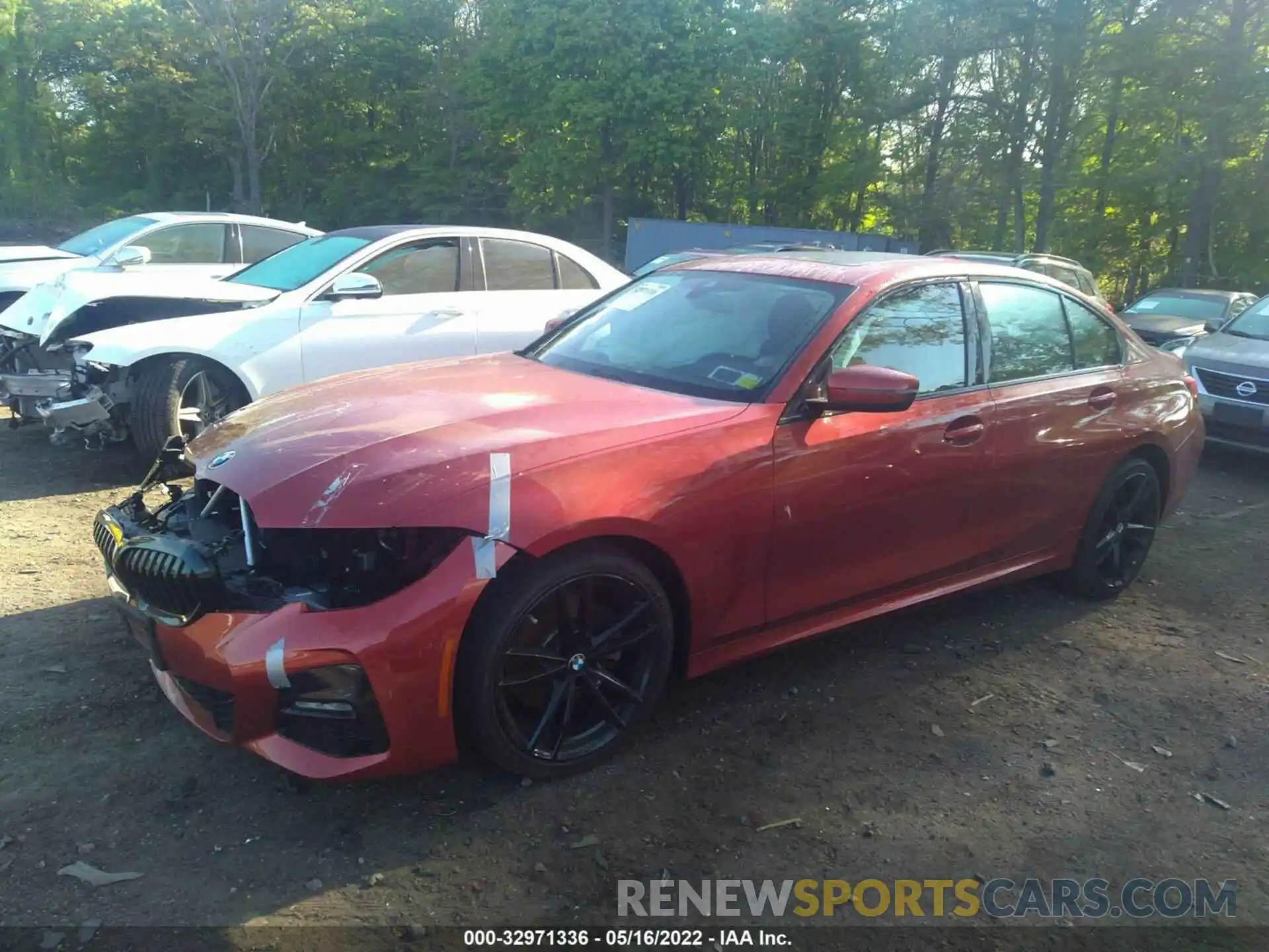 2 Photograph of a damaged car WBA5R7C00LFH46434 BMW 3 SERIES 2020