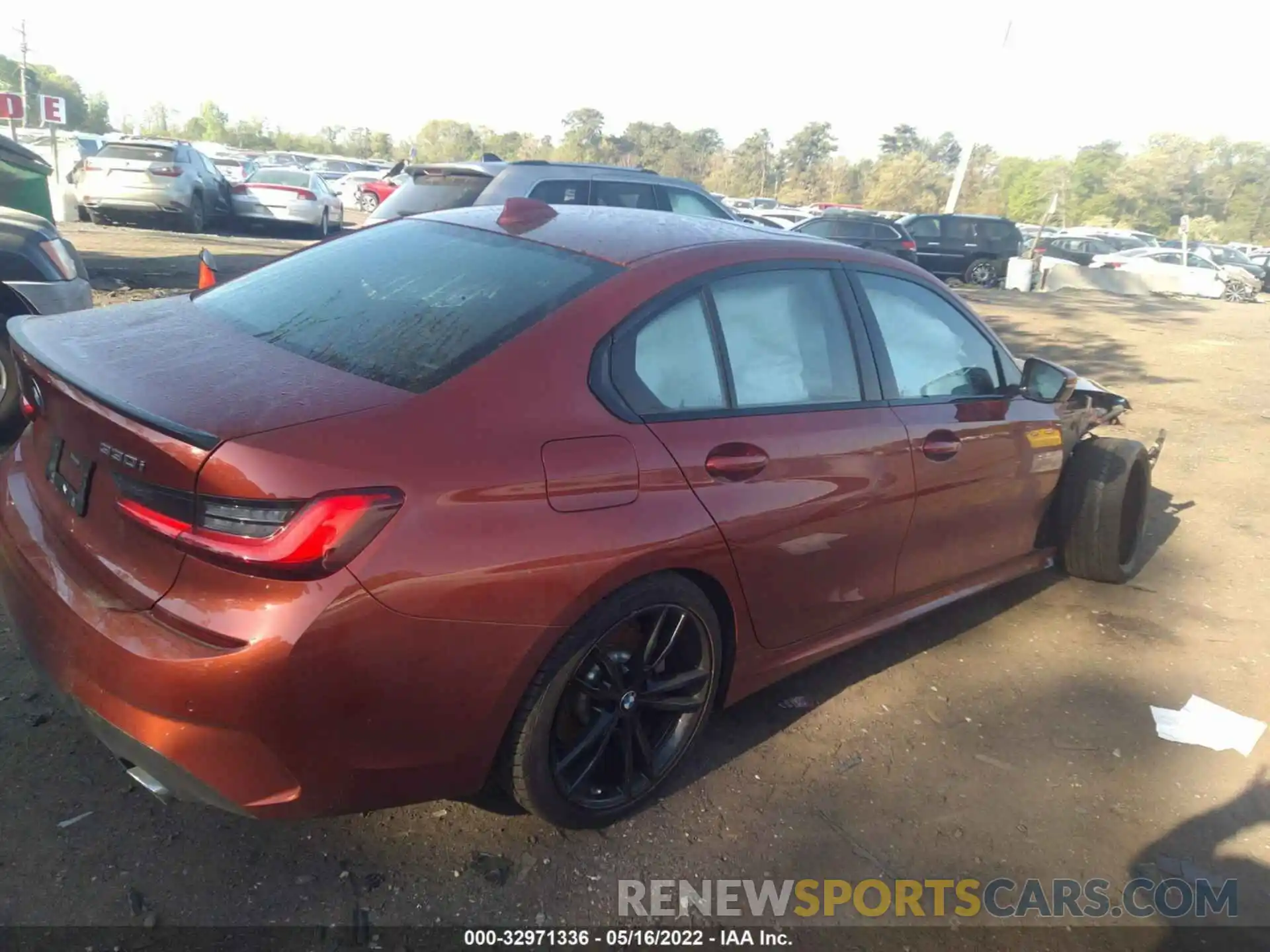 4 Photograph of a damaged car WBA5R7C00LFH46434 BMW 3 SERIES 2020