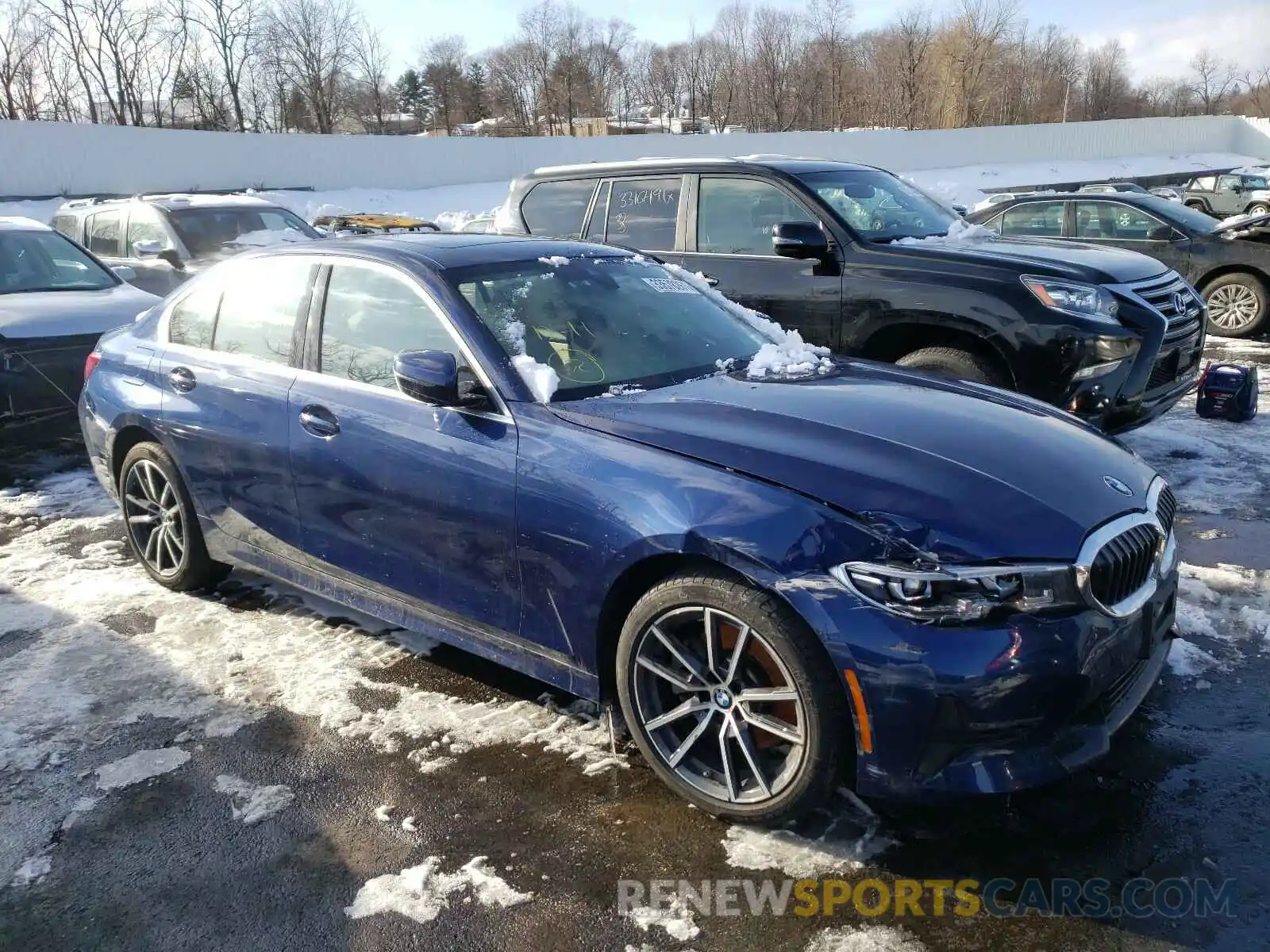 1 Photograph of a damaged car WBA5R7C01LFH33546 BMW 3 SERIES 2020