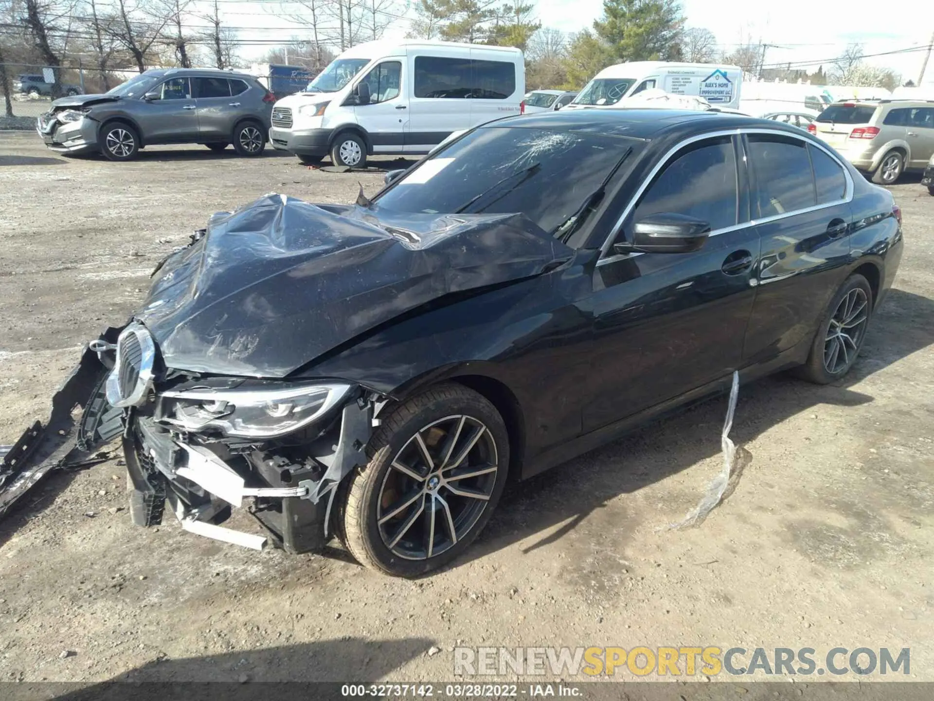 2 Photograph of a damaged car WBA5R7C01LFH51528 BMW 3 SERIES 2020