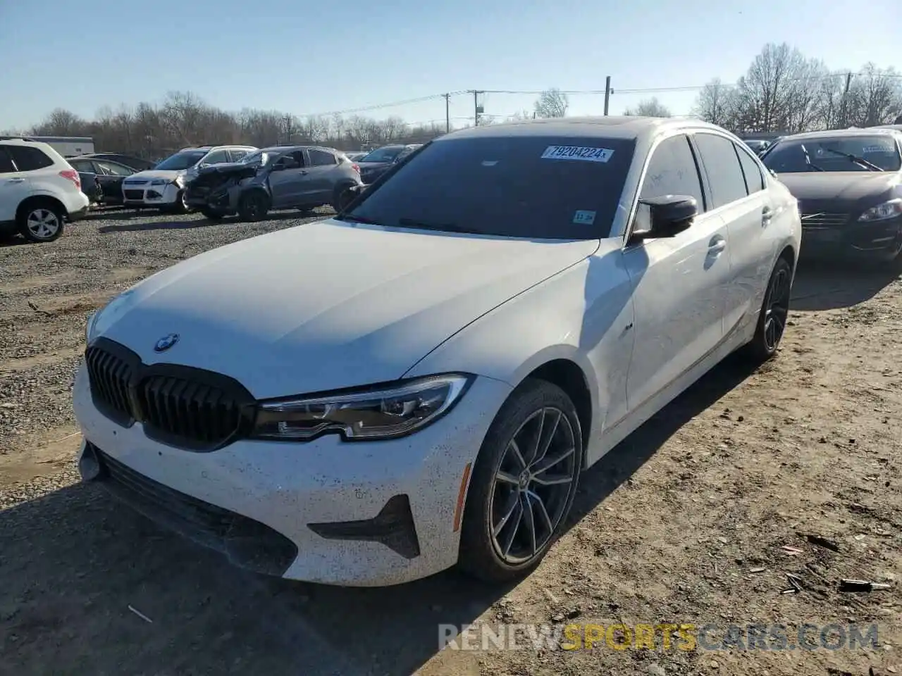 1 Photograph of a damaged car WBA5R7C01LFH53053 BMW 3 SERIES 2020