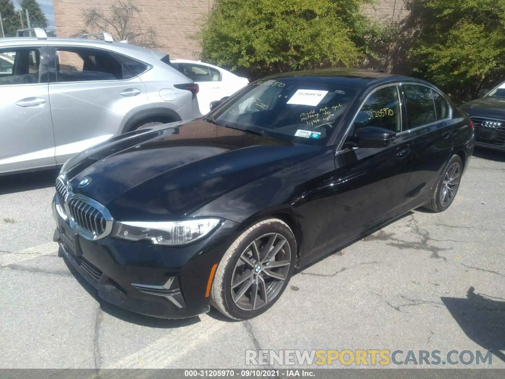 2 Photograph of a damaged car WBA5R7C01LFH76543 BMW 3 SERIES 2020