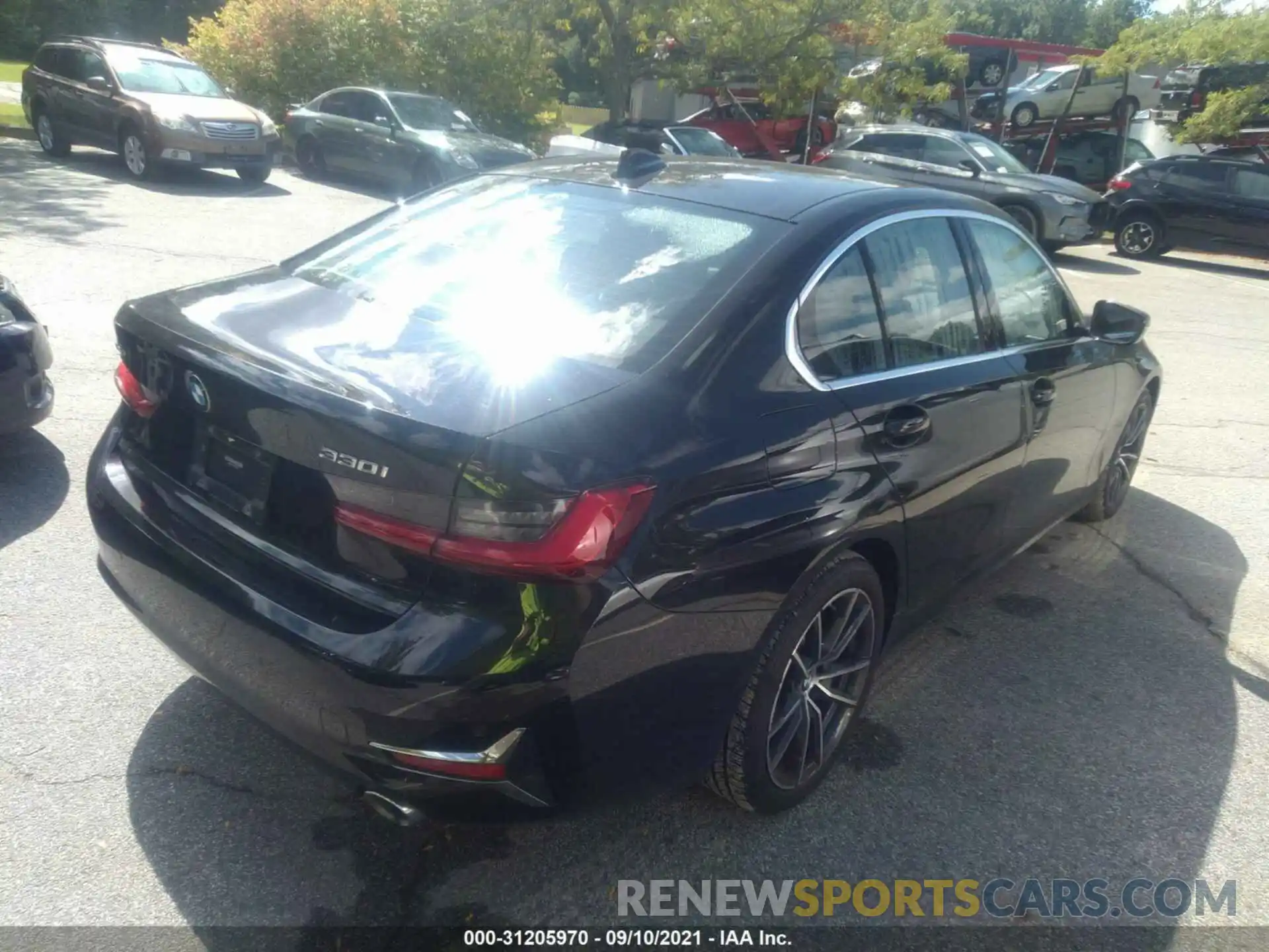 4 Photograph of a damaged car WBA5R7C01LFH76543 BMW 3 SERIES 2020