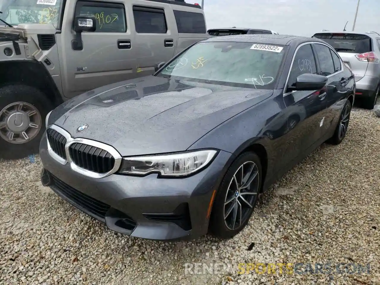 2 Photograph of a damaged car WBA5R7C02LFH39579 BMW 3 SERIES 2020