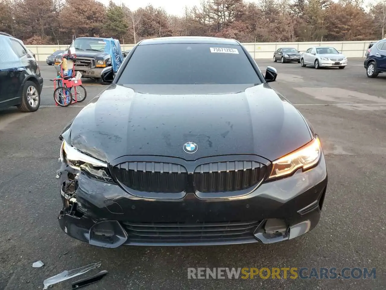 5 Photograph of a damaged car WBA5R7C02LFH51022 BMW 3 SERIES 2020