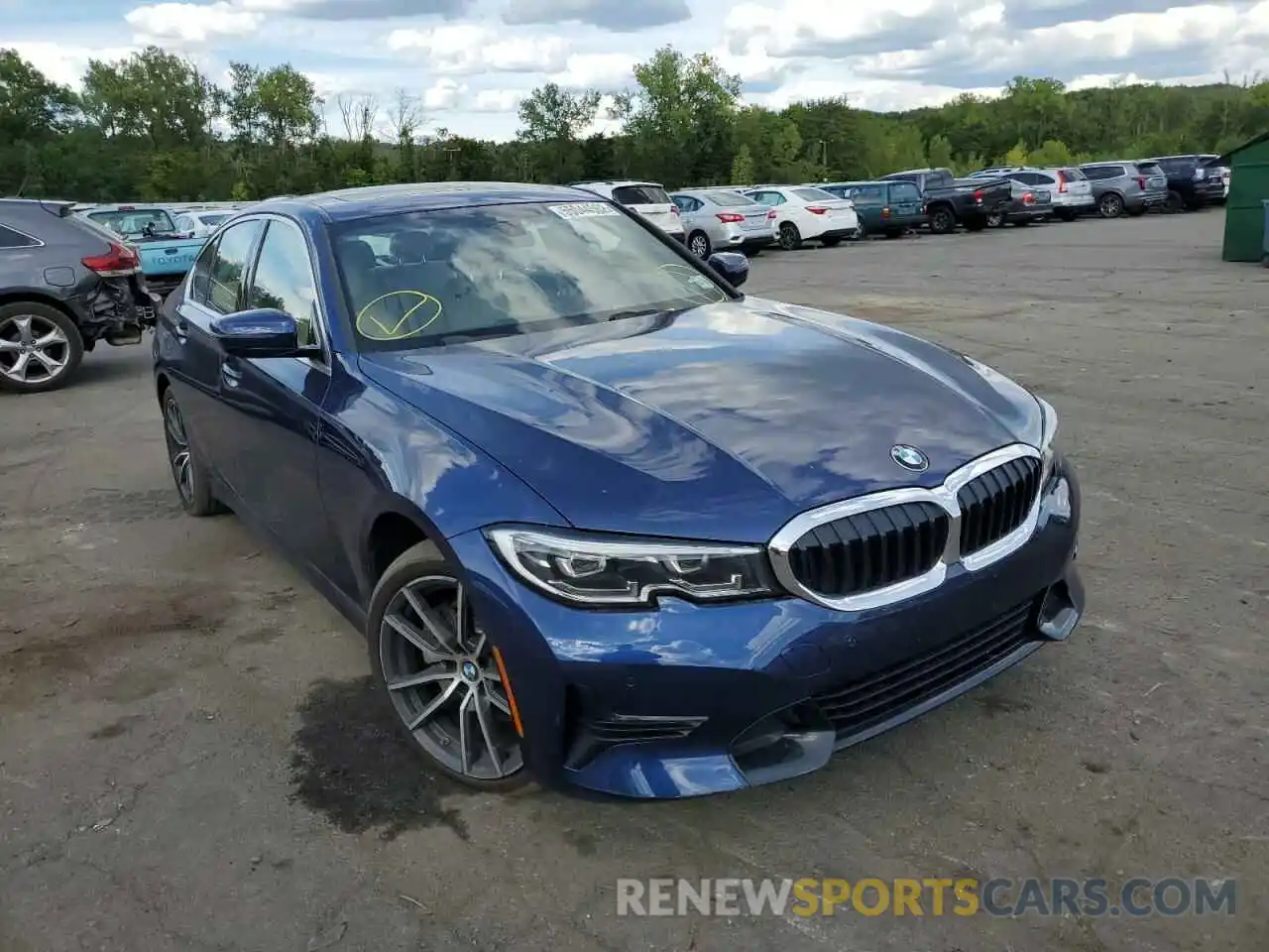 1 Photograph of a damaged car WBA5R7C03LFH50719 BMW 3 SERIES 2020