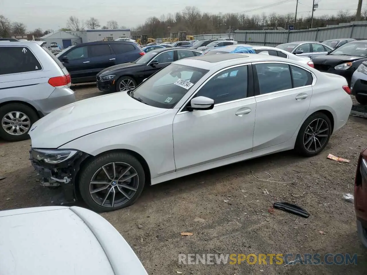 1 Photograph of a damaged car WBA5R7C04LFH52513 BMW 3 SERIES 2020