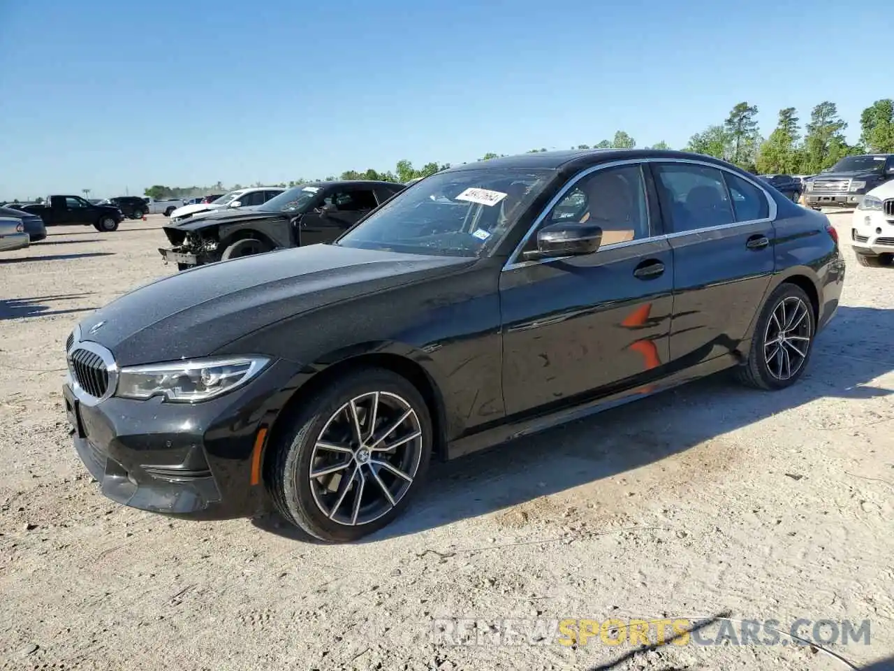 1 Photograph of a damaged car WBA5R7C04LFJ09348 BMW 3 SERIES 2020