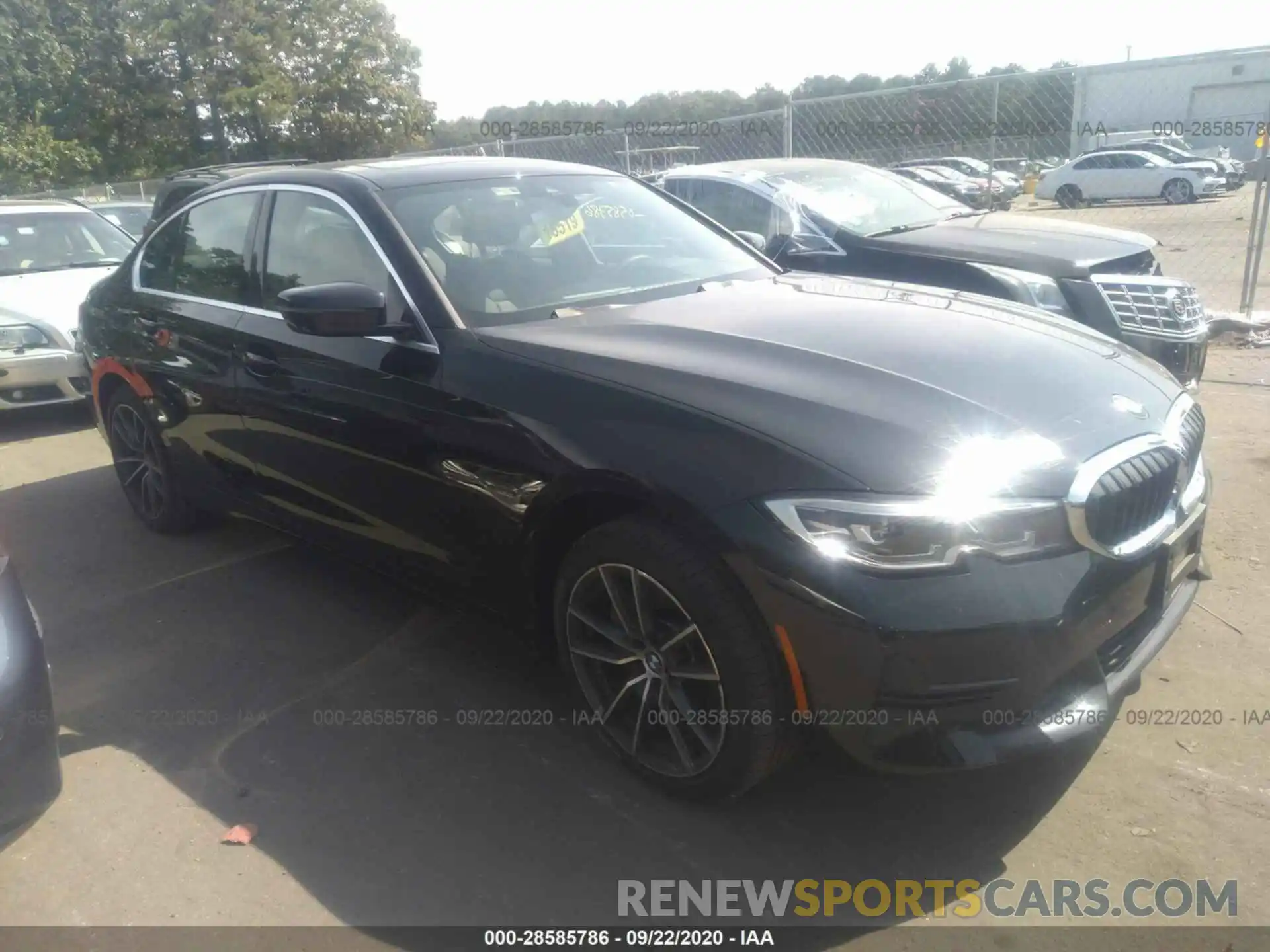 1 Photograph of a damaged car WBA5R7C08LFH40526 BMW 3 SERIES 2020