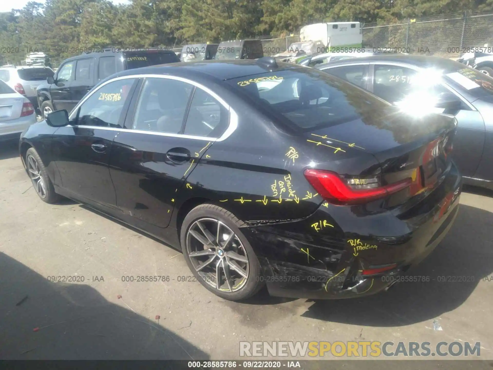 3 Photograph of a damaged car WBA5R7C08LFH40526 BMW 3 SERIES 2020