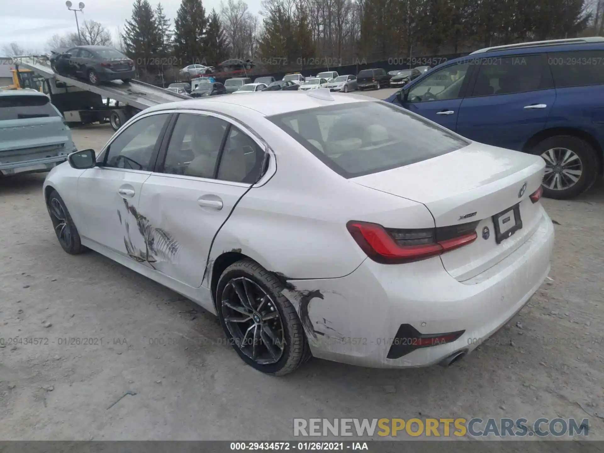 3 Photograph of a damaged car WBA5R7C08LFH45922 BMW 3 SERIES 2020