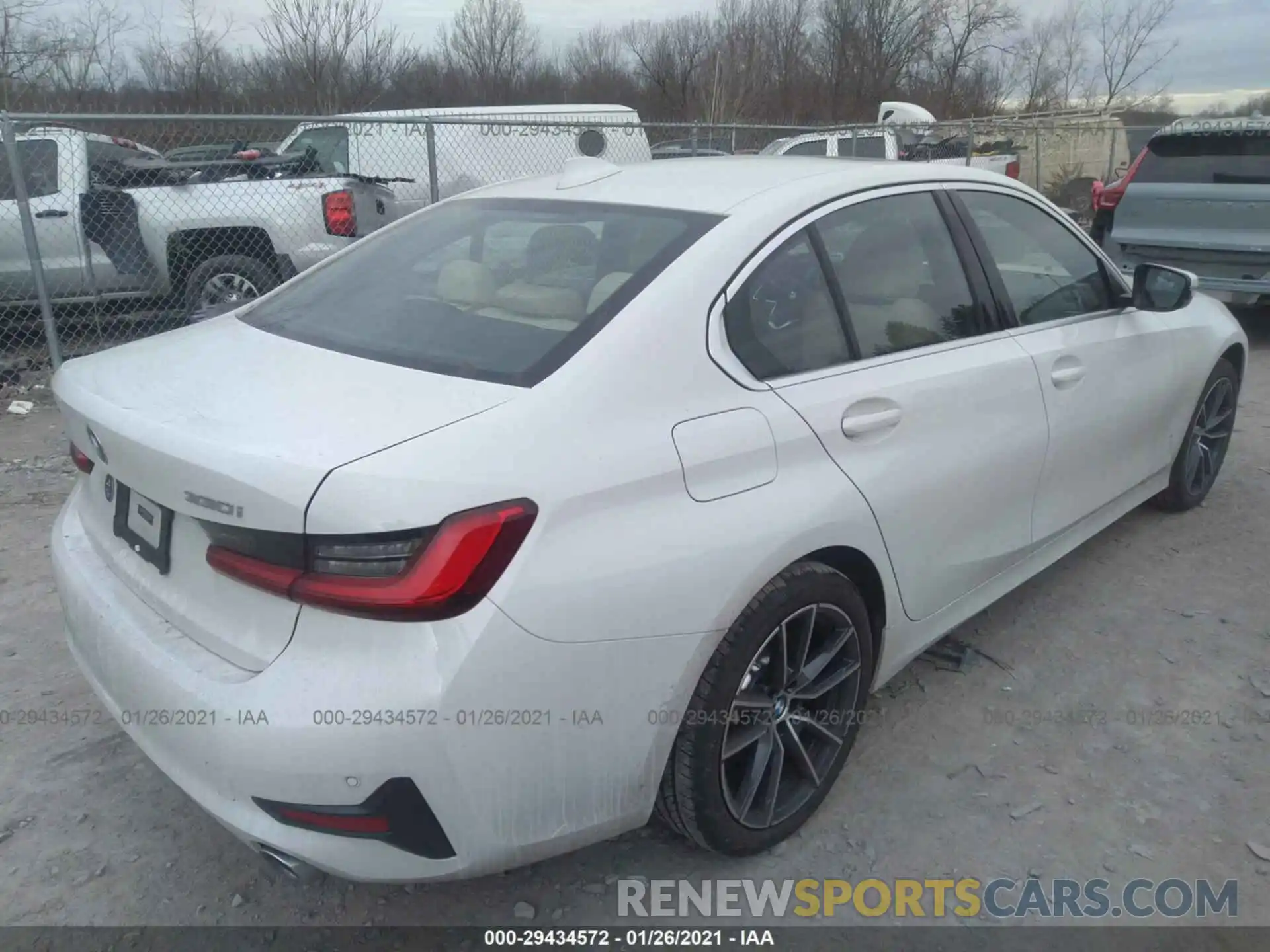 4 Photograph of a damaged car WBA5R7C08LFH45922 BMW 3 SERIES 2020