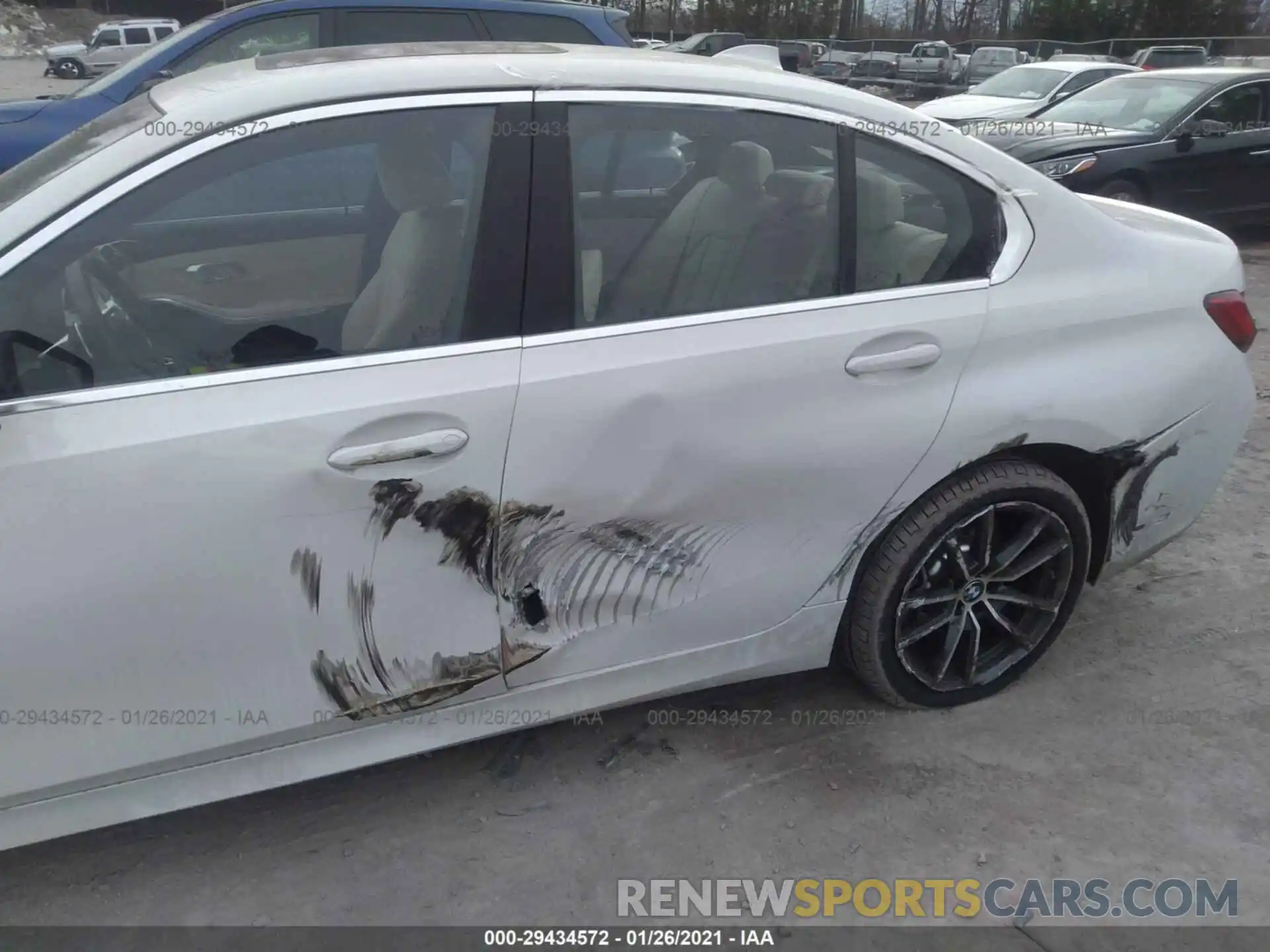 6 Photograph of a damaged car WBA5R7C08LFH45922 BMW 3 SERIES 2020