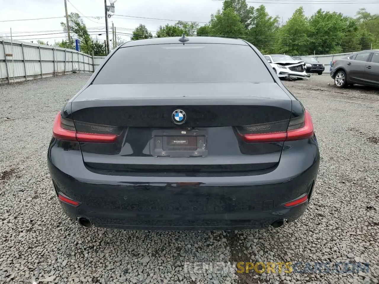 6 Photograph of a damaged car WBA5R7C08LFH47606 BMW 3 SERIES 2020