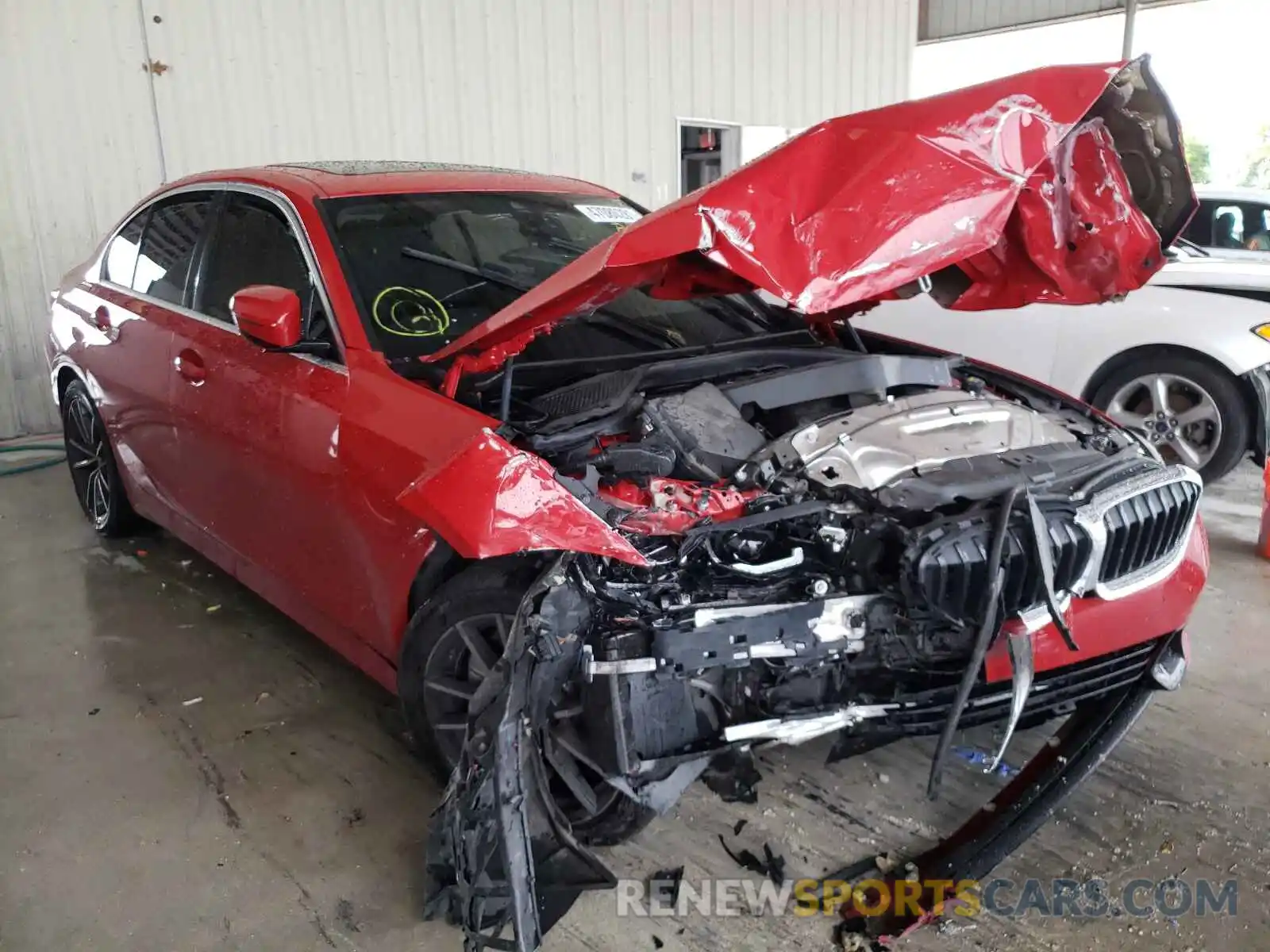 1 Photograph of a damaged car WBA5R7C08LFH71100 BMW 3 SERIES 2020