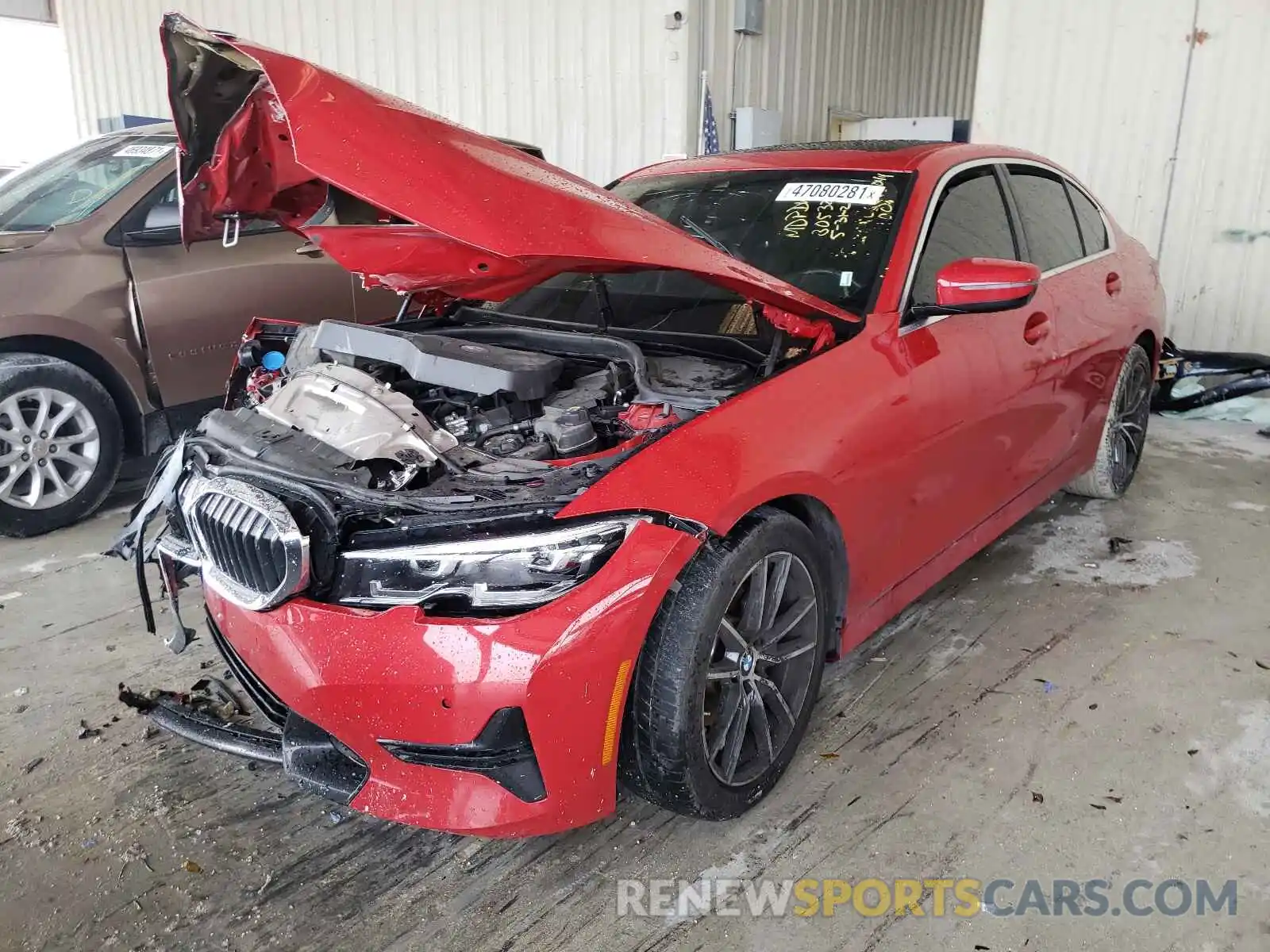 2 Photograph of a damaged car WBA5R7C08LFH71100 BMW 3 SERIES 2020