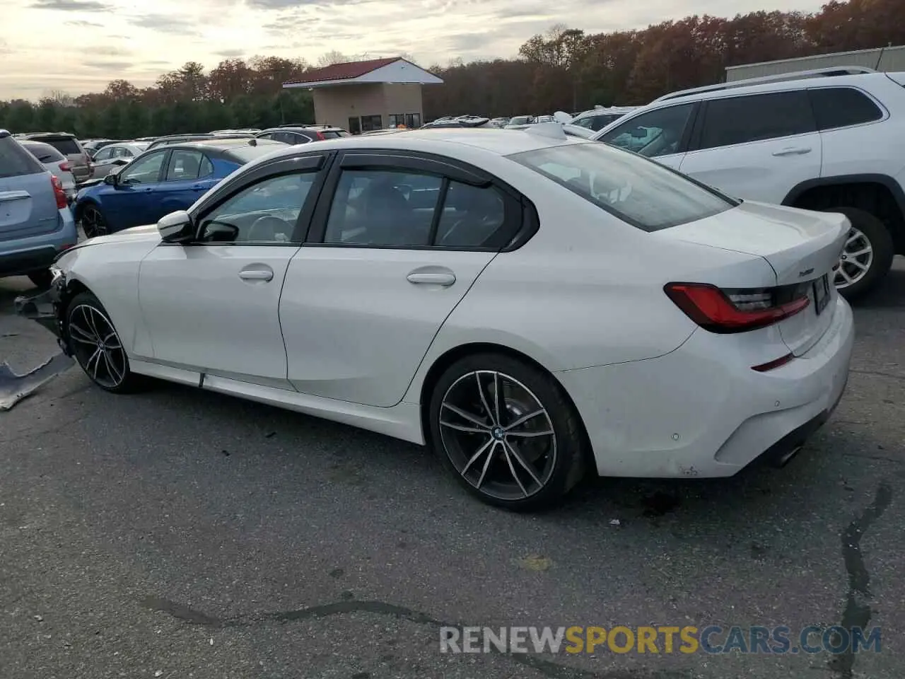 2 Photograph of a damaged car WBA5R7C08LFJ66667 BMW 3 SERIES 2020
