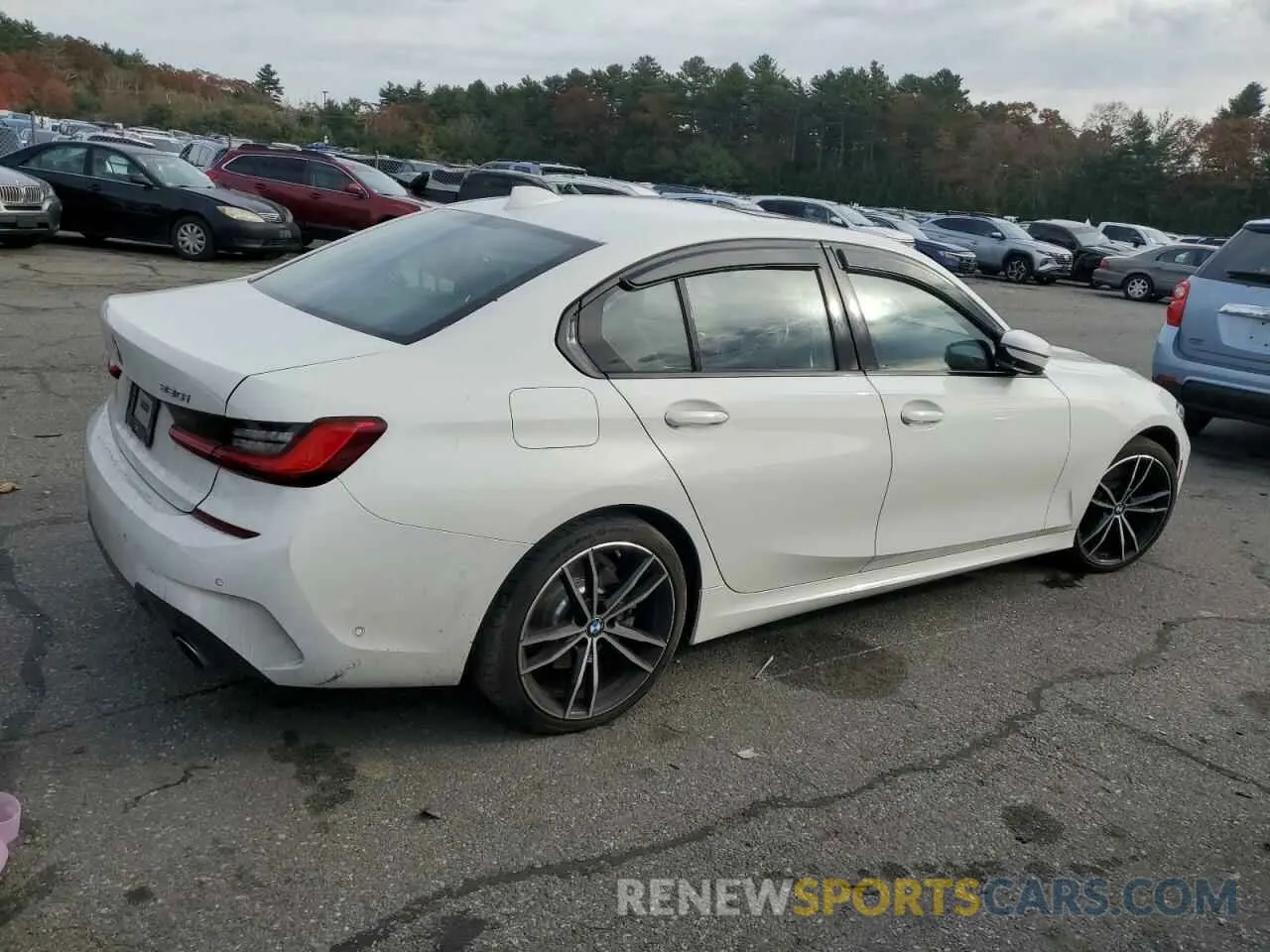 3 Photograph of a damaged car WBA5R7C08LFJ66667 BMW 3 SERIES 2020