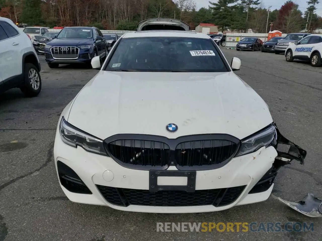 5 Photograph of a damaged car WBA5R7C08LFJ66667 BMW 3 SERIES 2020