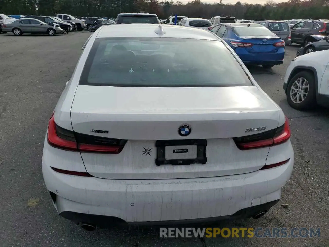6 Photograph of a damaged car WBA5R7C08LFJ66667 BMW 3 SERIES 2020