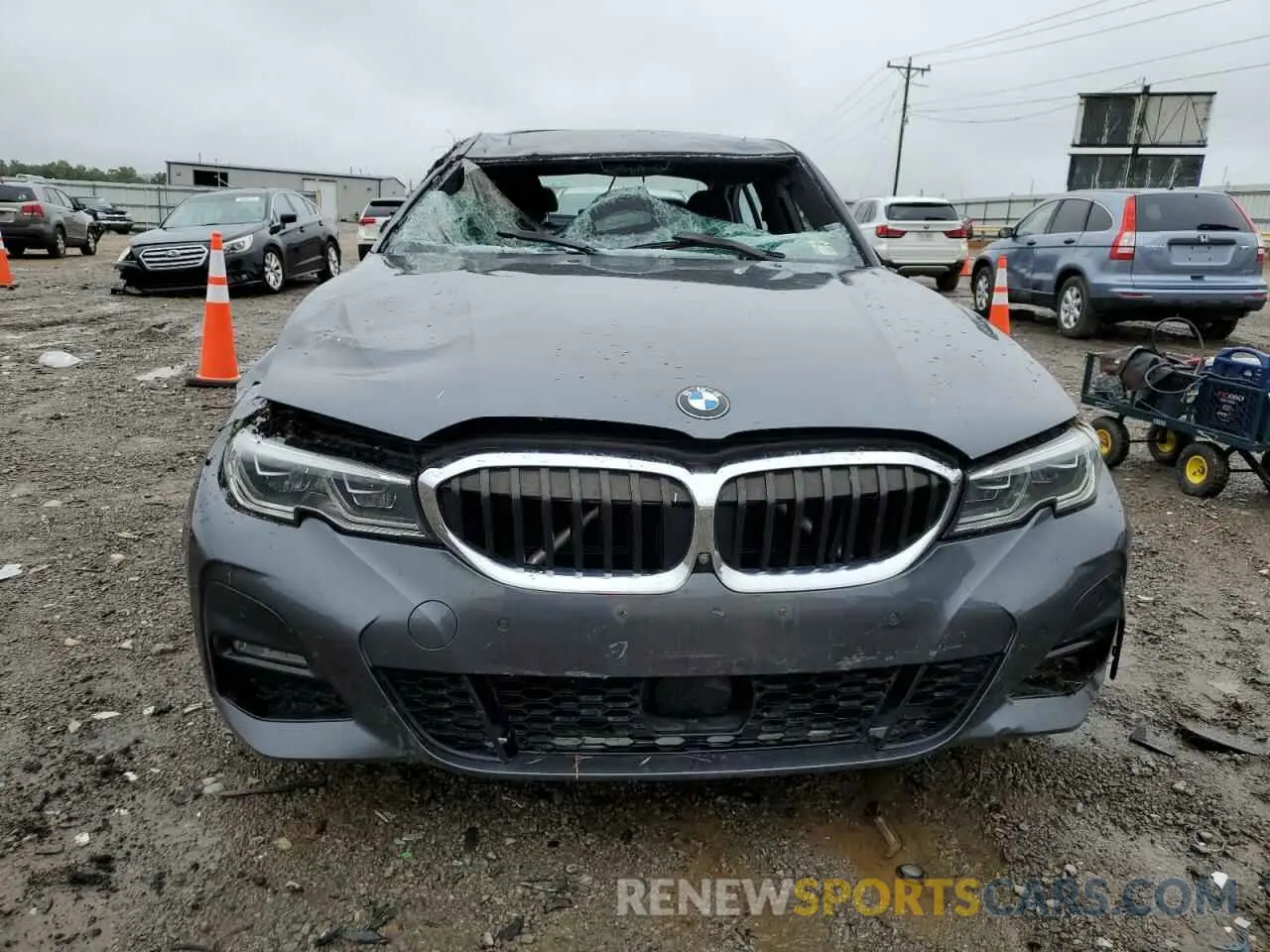 5 Photograph of a damaged car WBA5R7C09LFH40633 BMW 3 SERIES 2020