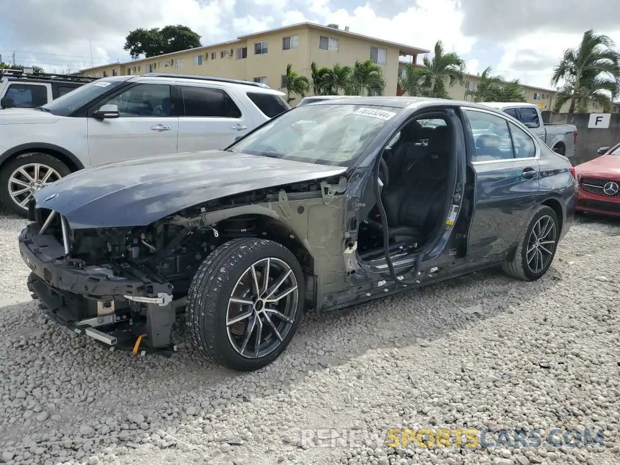 1 Photograph of a damaged car WBA5R7C09LFH53706 BMW 3 SERIES 2020