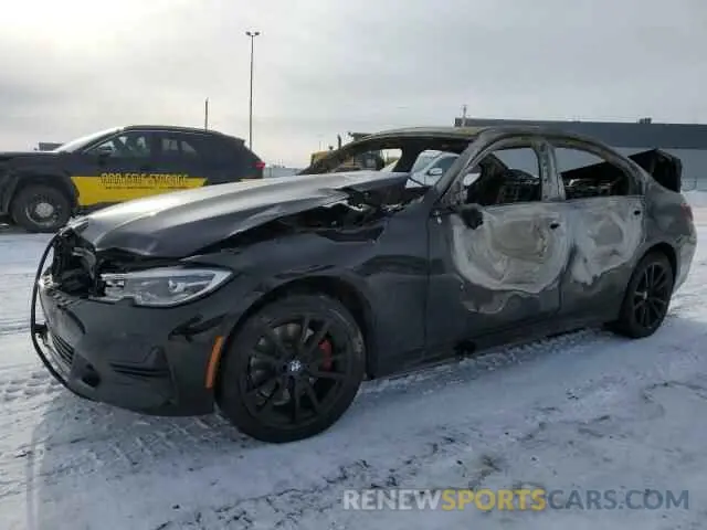 1 Photograph of a damaged car WBA5R7C0XLFH36932 BMW 3 SERIES 2020