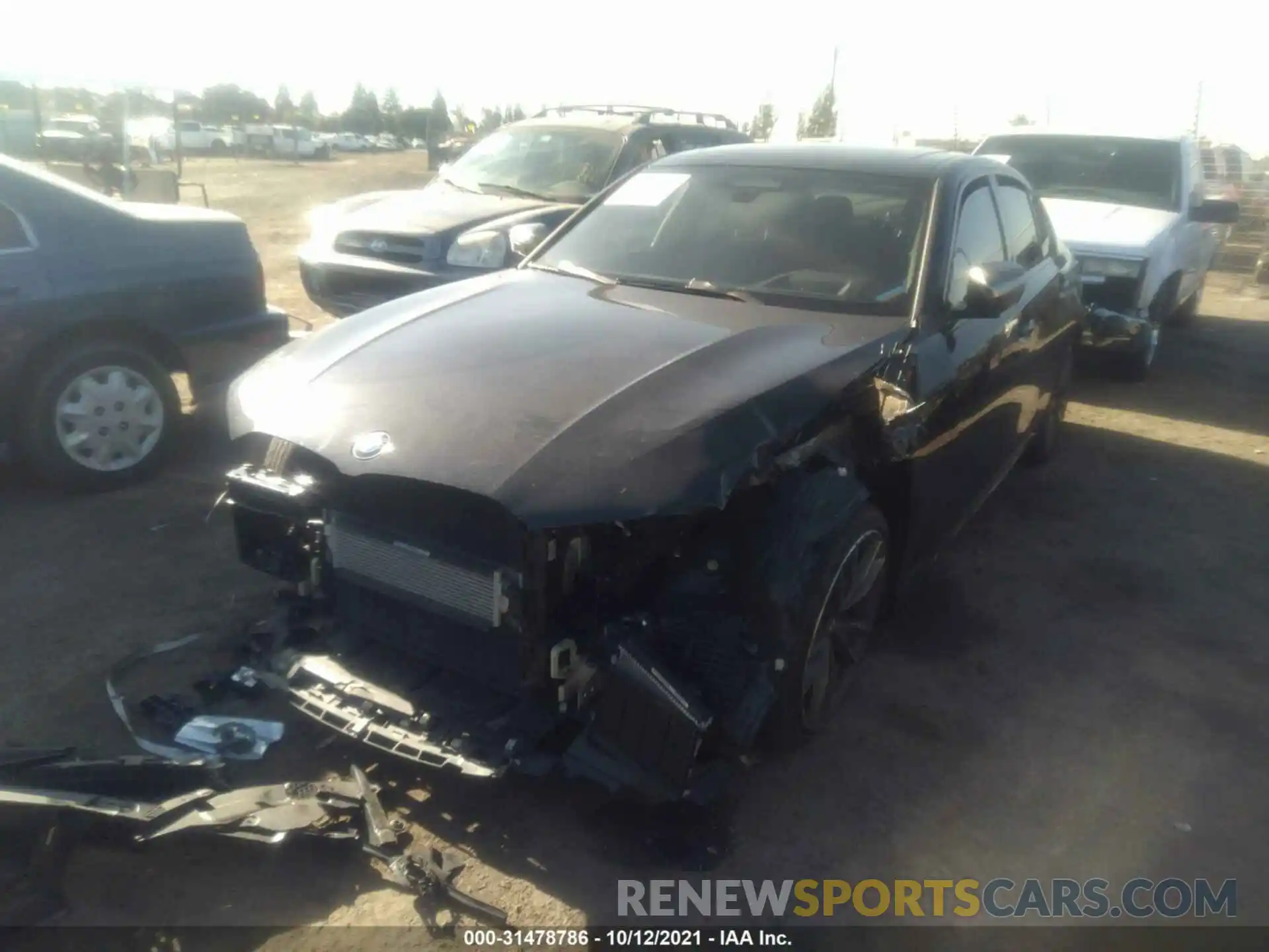 2 Photograph of a damaged car WBA5U7C00LAF54197 BMW 3 SERIES 2020