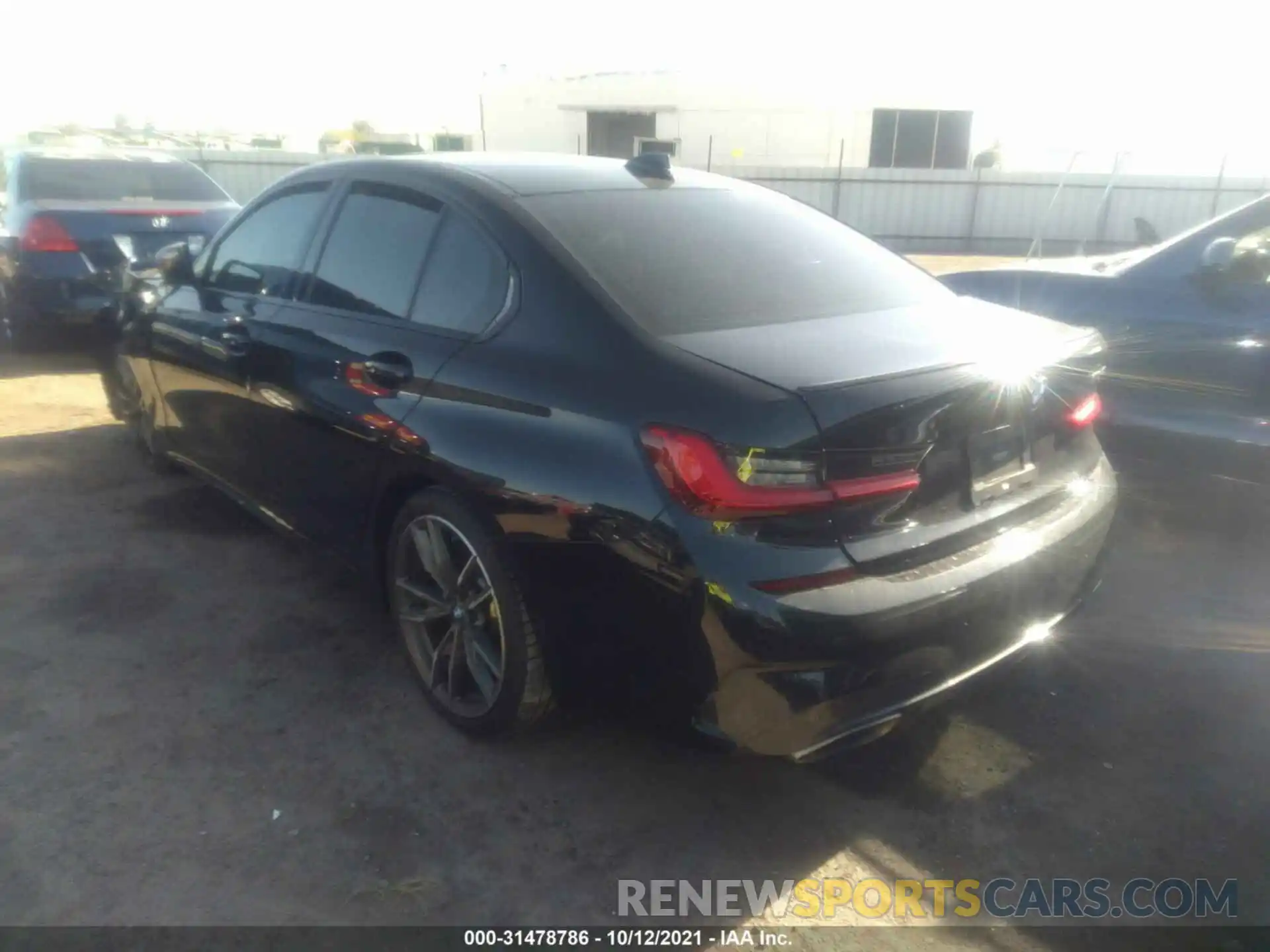 3 Photograph of a damaged car WBA5U7C00LAF54197 BMW 3 SERIES 2020