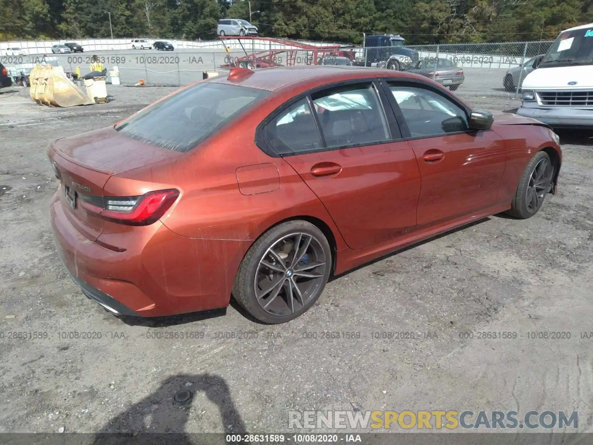 4 Photograph of a damaged car WBA5U7C00LFH54757 BMW 3 SERIES 2020