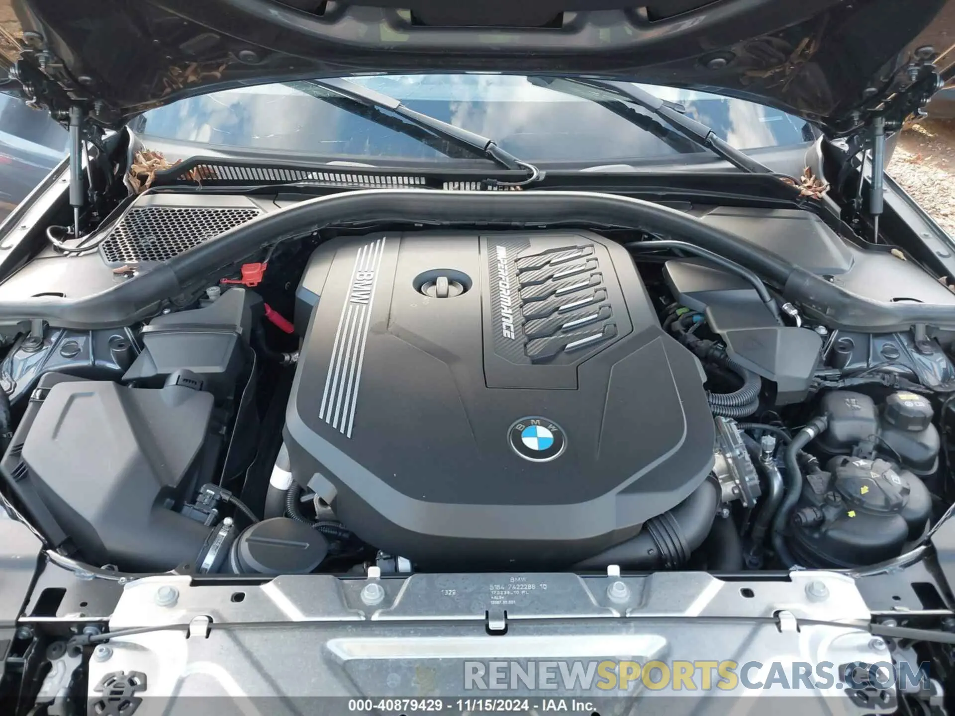 10 Photograph of a damaged car WBA5U7C01LFH14560 BMW 3 SERIES 2020